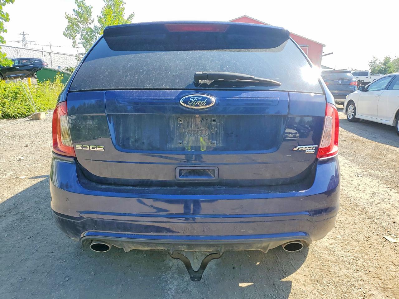 2011 Ford Edge Sport Blue vin: 2FMDK4AK5BBA89922