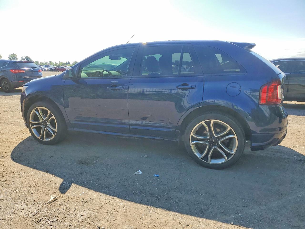 2011 Ford Edge Sport Blue vin: 2FMDK4AK5BBA89922