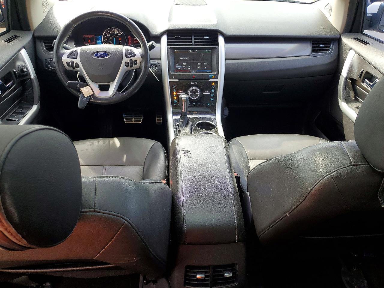 2012 Ford Edge Sport White vin: 2FMDK4AK5CBA79103