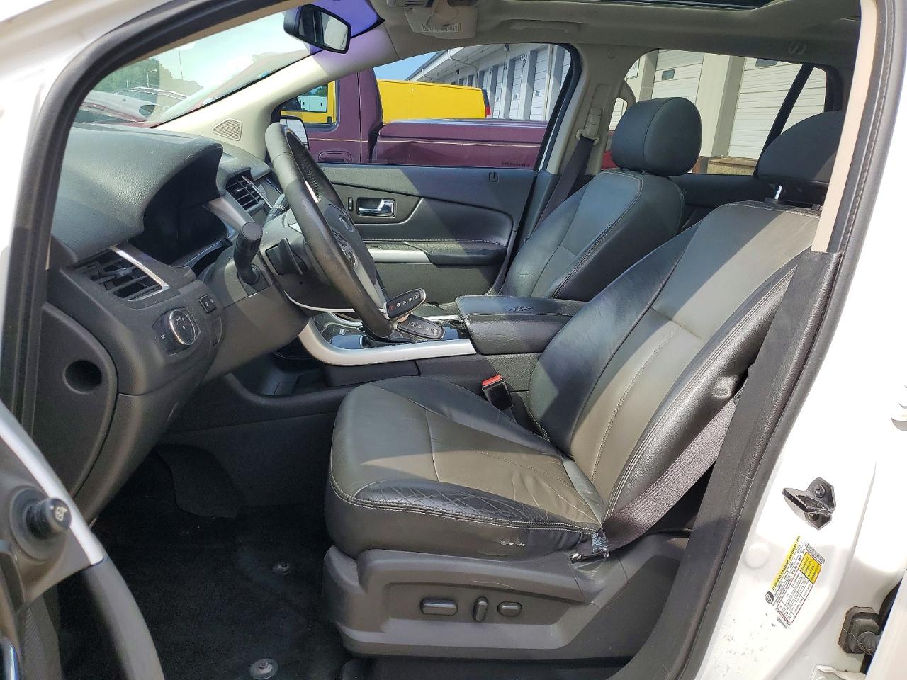 2012 Ford Edge Sport White vin: 2FMDK4AK5CBA79103