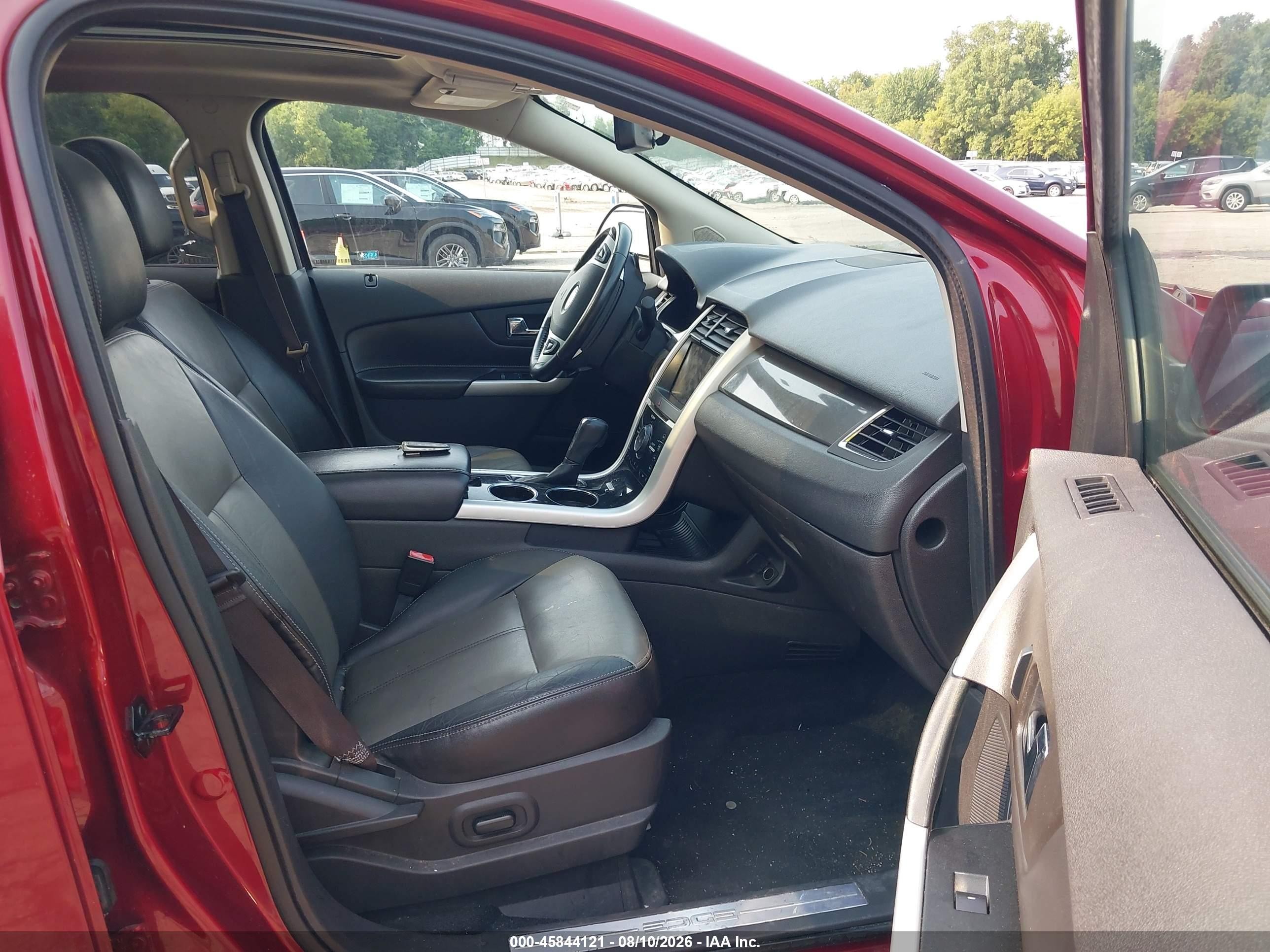 2013 Ford Edge Sport Red vin: 2FMDK4AK5DBC73857