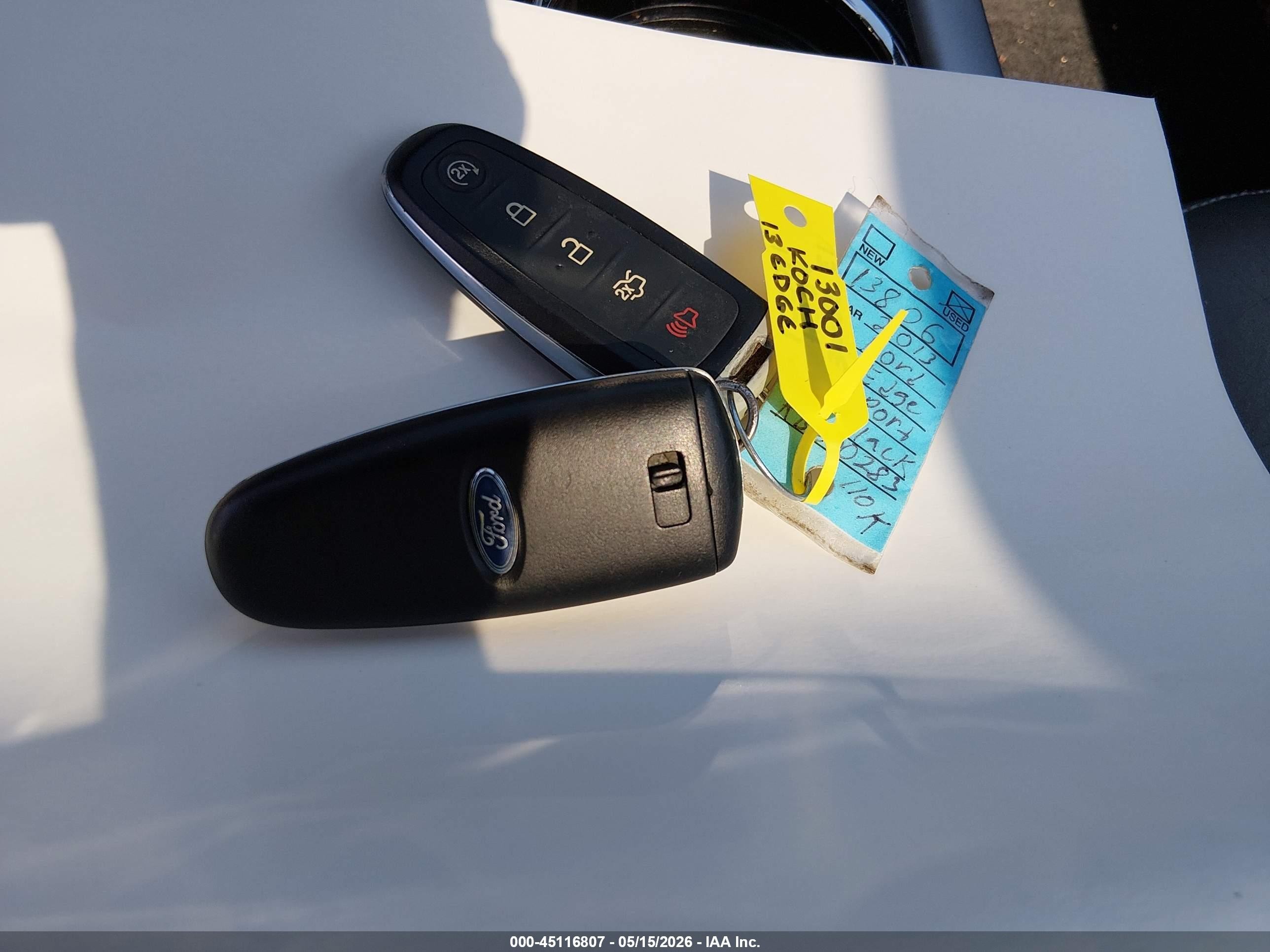 2013 Ford Edge Sport Black vin: 2FMDK4AK5DBE00283