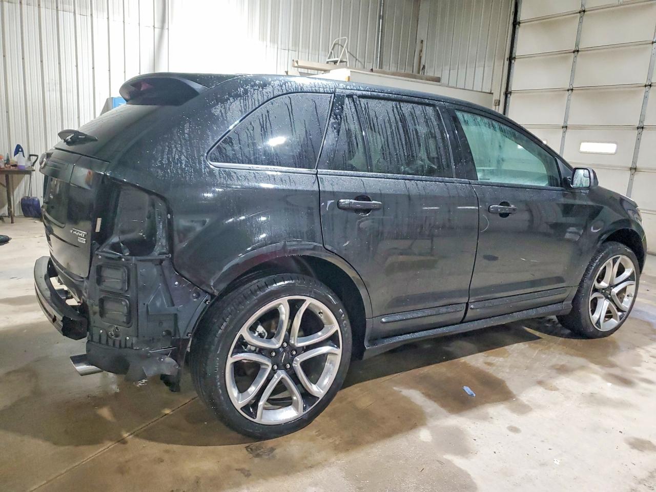 2013 Ford Edge Sport Black vin: 2FMDK4AK5DBE20064