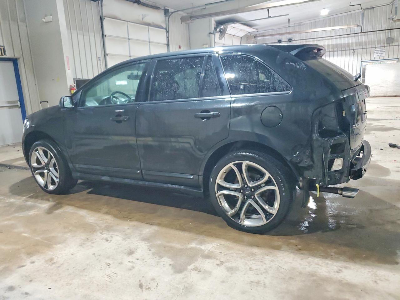 2013 Ford Edge Sport Black vin: 2FMDK4AK5DBE20064
