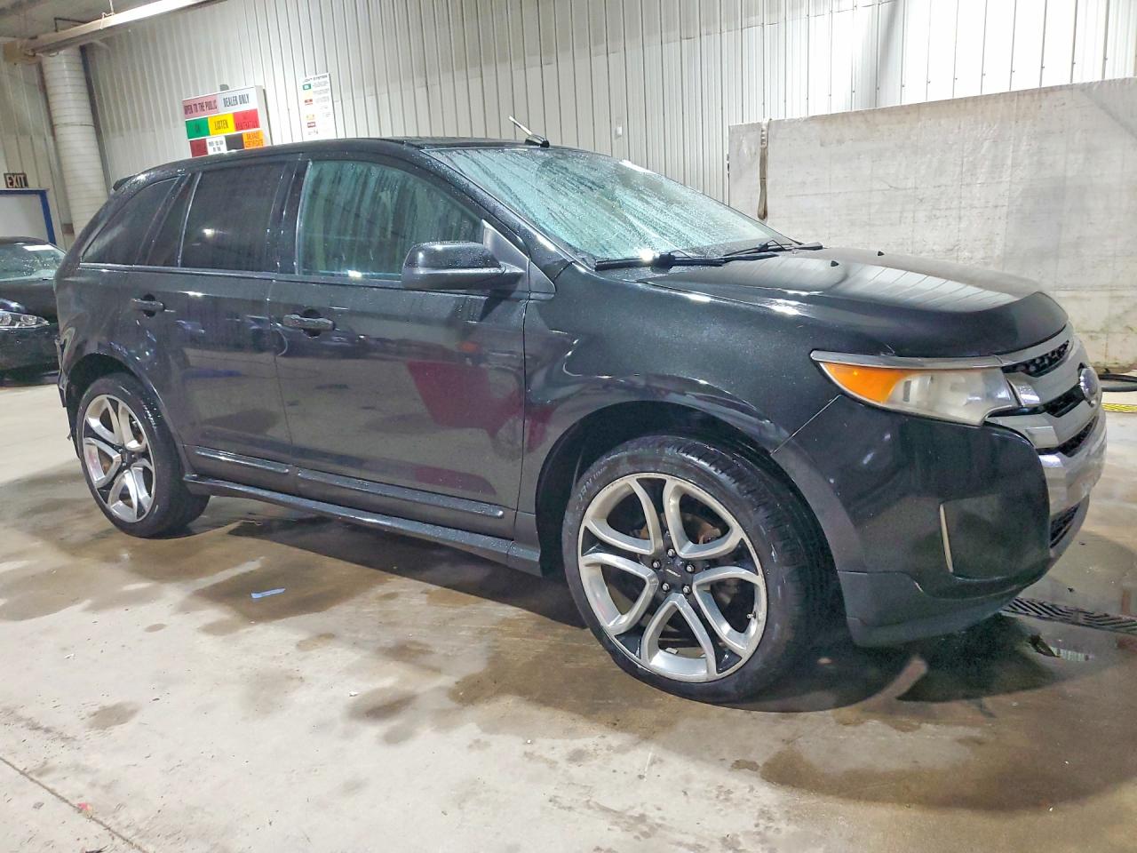 2013 Ford Edge Sport Black vin: 2FMDK4AK5DBE20064