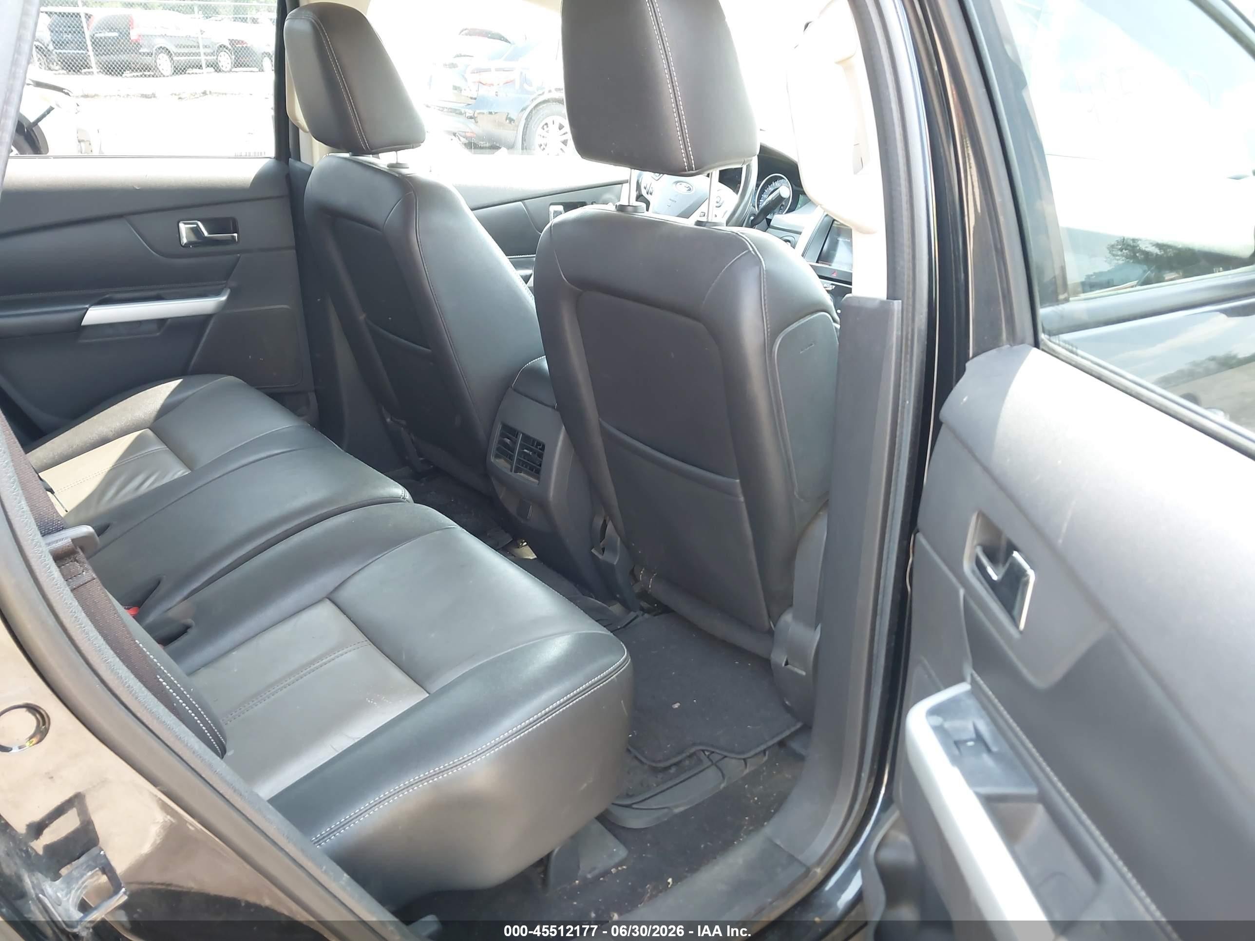 2011 Ford Edge Sport Black vin: 2FMDK4AK6BBA08264