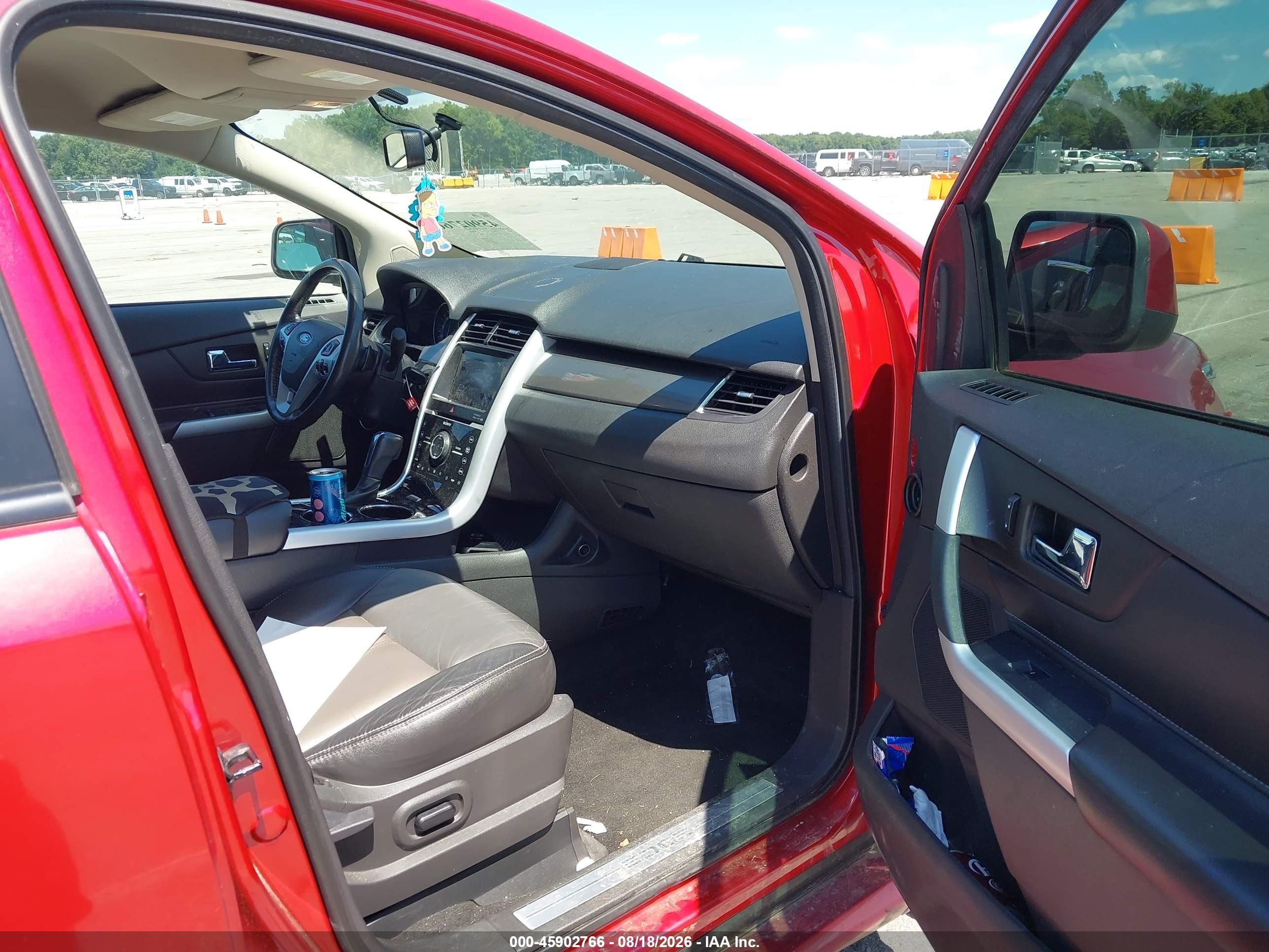 2011 Ford Edge Sport Maroon vin: 2FMDK4AK6BBA30359
