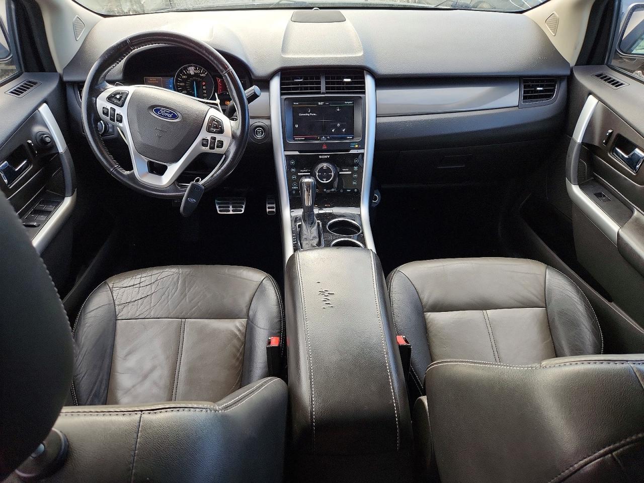 2012 Ford Edge Sport Black vin: 2FMDK4AK6CBA22201