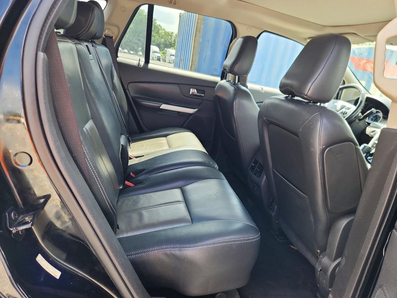 2012 Ford Edge Sport Black vin: 2FMDK4AK6CBA22201