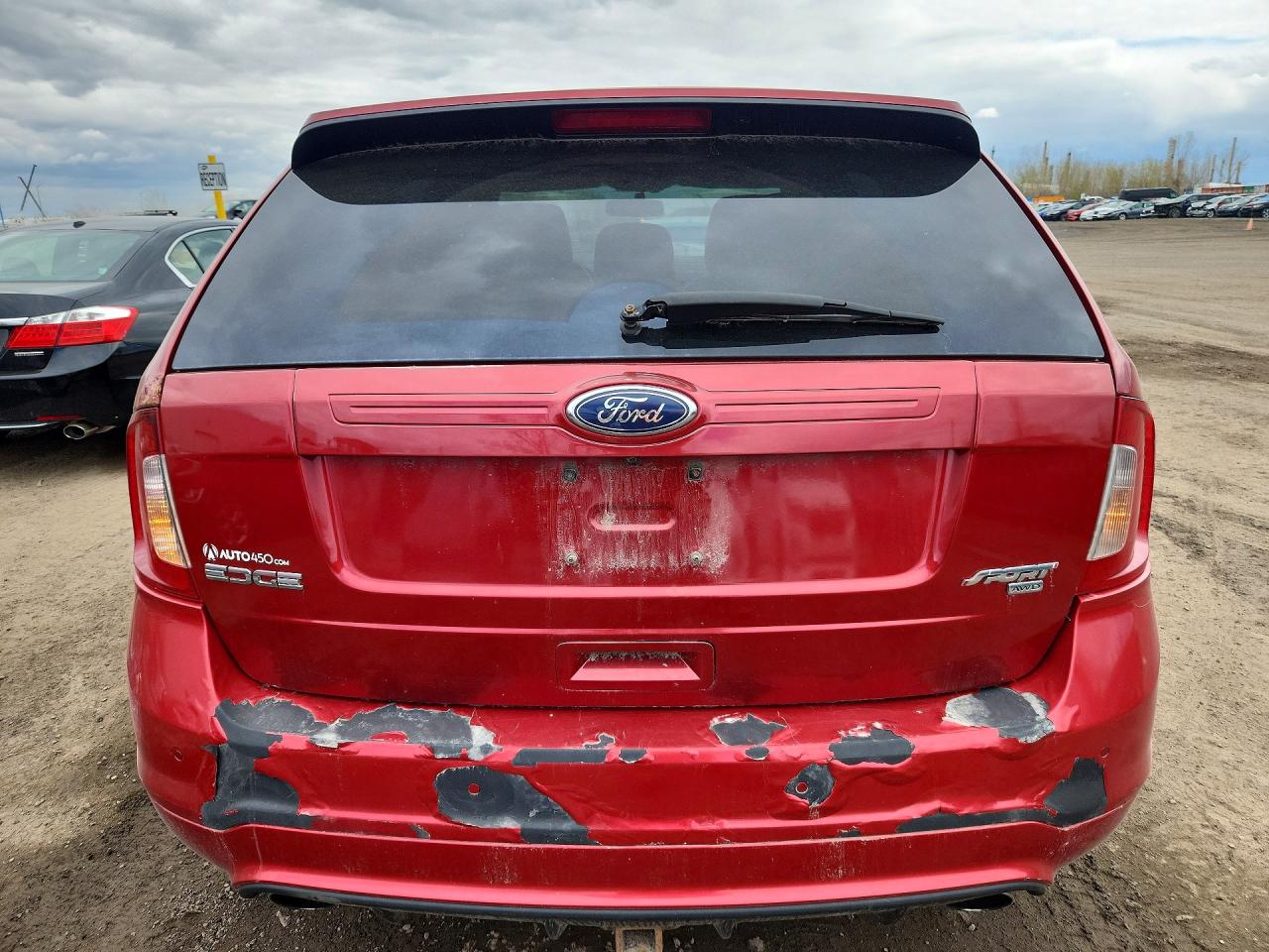 2012 Ford Edge Sport Бордовый vin: 2FMDK4AK6CBA49530