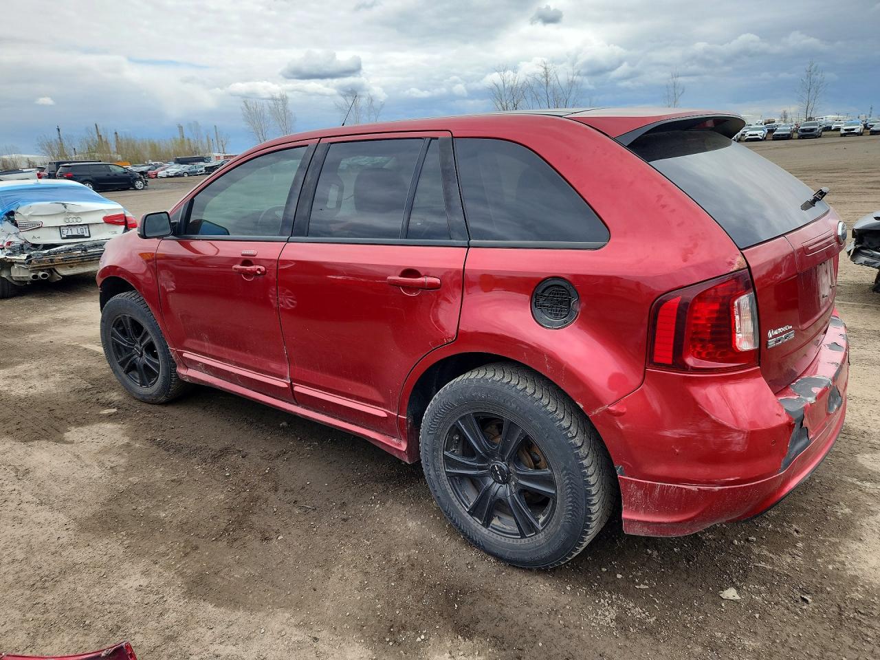 2012 Ford Edge Sport Бордовый vin: 2FMDK4AK6CBA49530