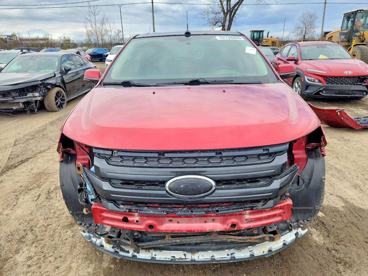 2012 Ford Edge Sport Бордовый vin: 2FMDK4AK6CBA49530