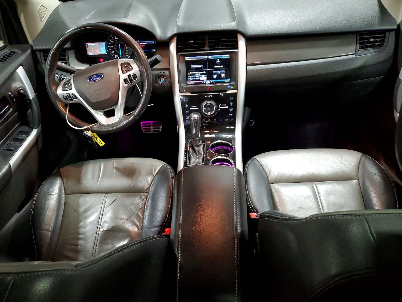 2014 Ford Edge Sport Black vin: 2FMDK4AK6EBA10326