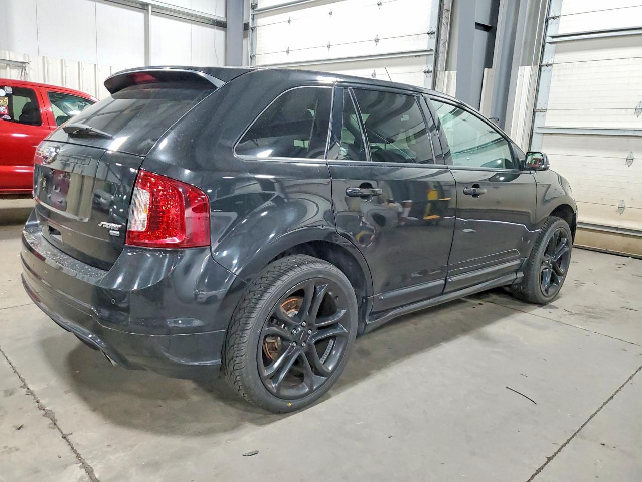2014 Ford Edge Sport Black vin: 2FMDK4AK6EBA10326