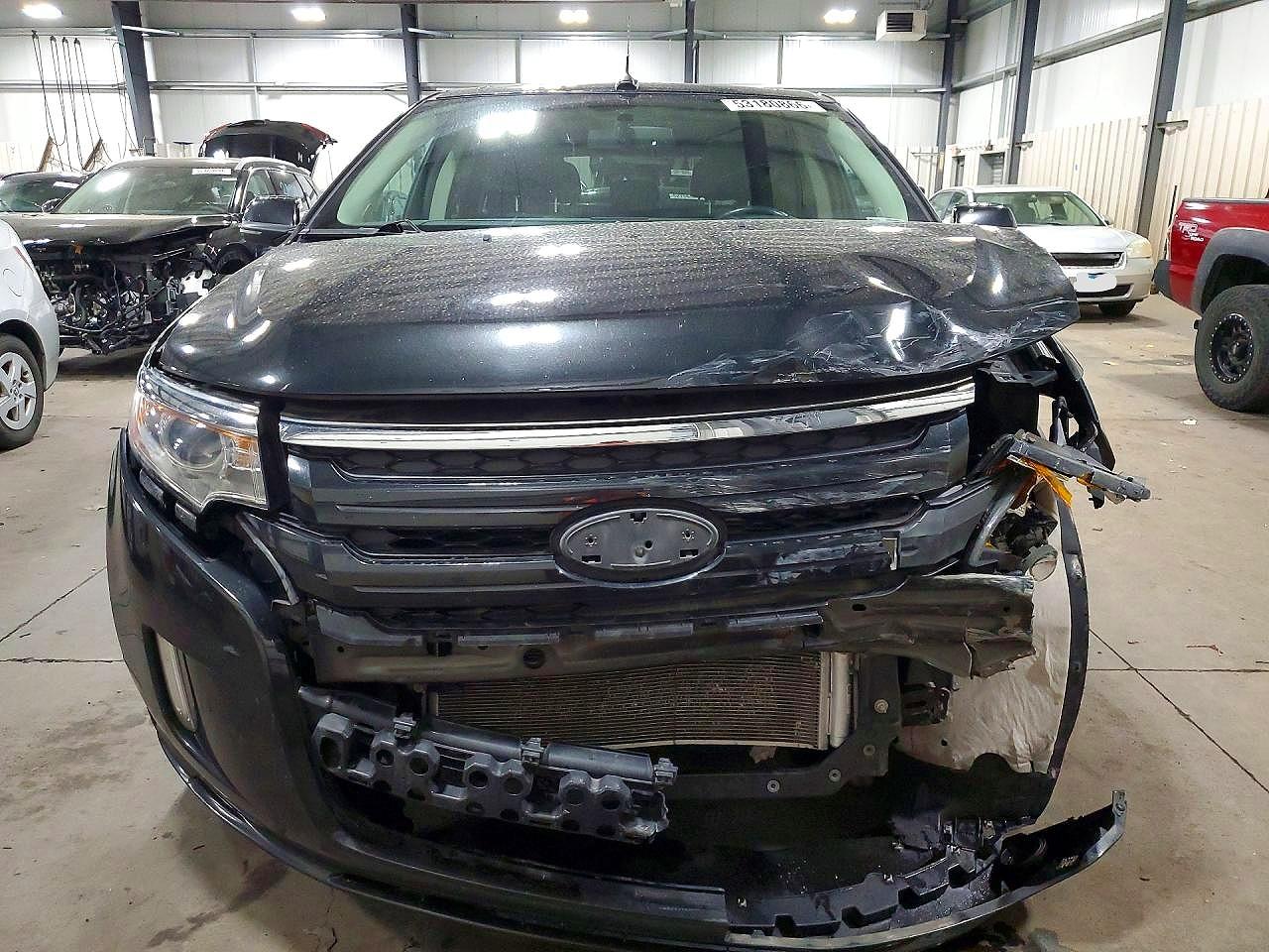2014 Ford Edge Sport Black vin: 2FMDK4AK6EBA10326