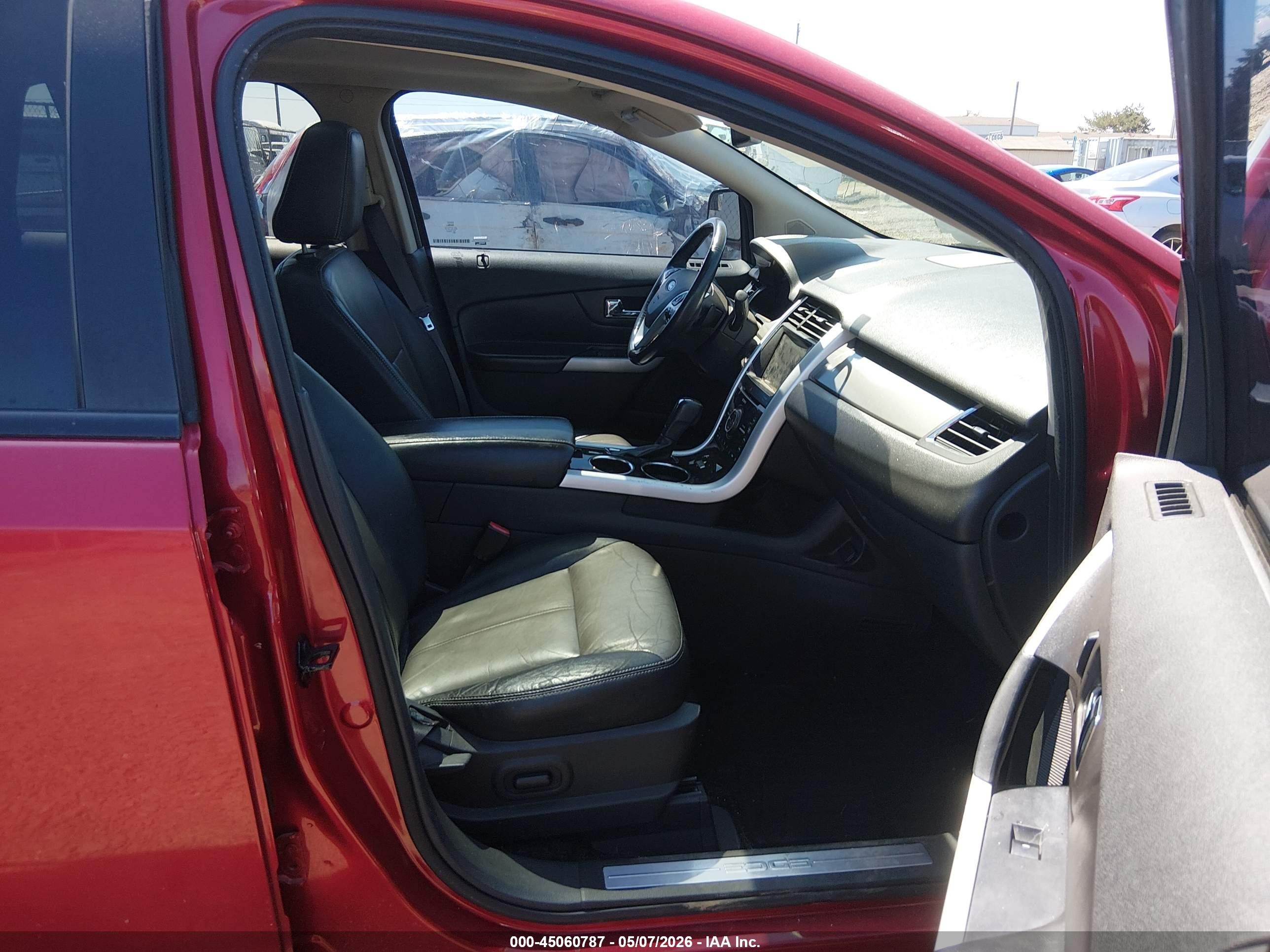 2011 Ford Edge Sport Red vin: 2FMDK4AK7BBA21511