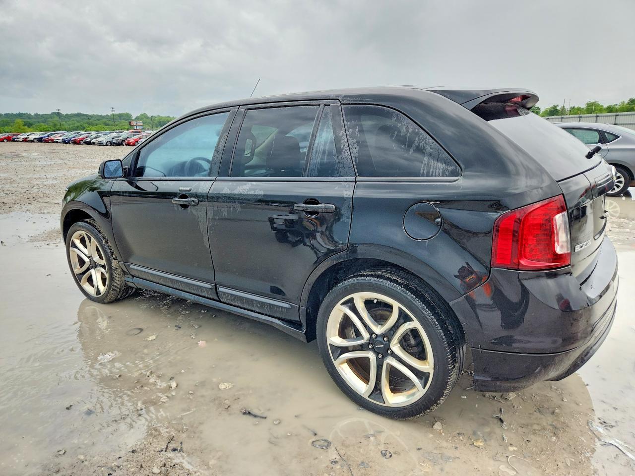2012 Ford Edge Sport Black vin: 2FMDK4AK7CBA91642