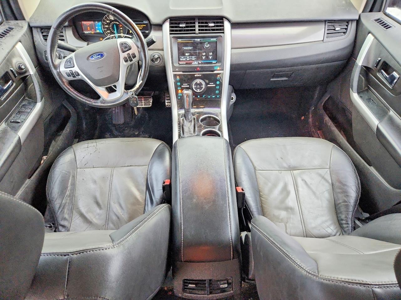 2012 Ford Edge Sport Black vin: 2FMDK4AK7CBA91642