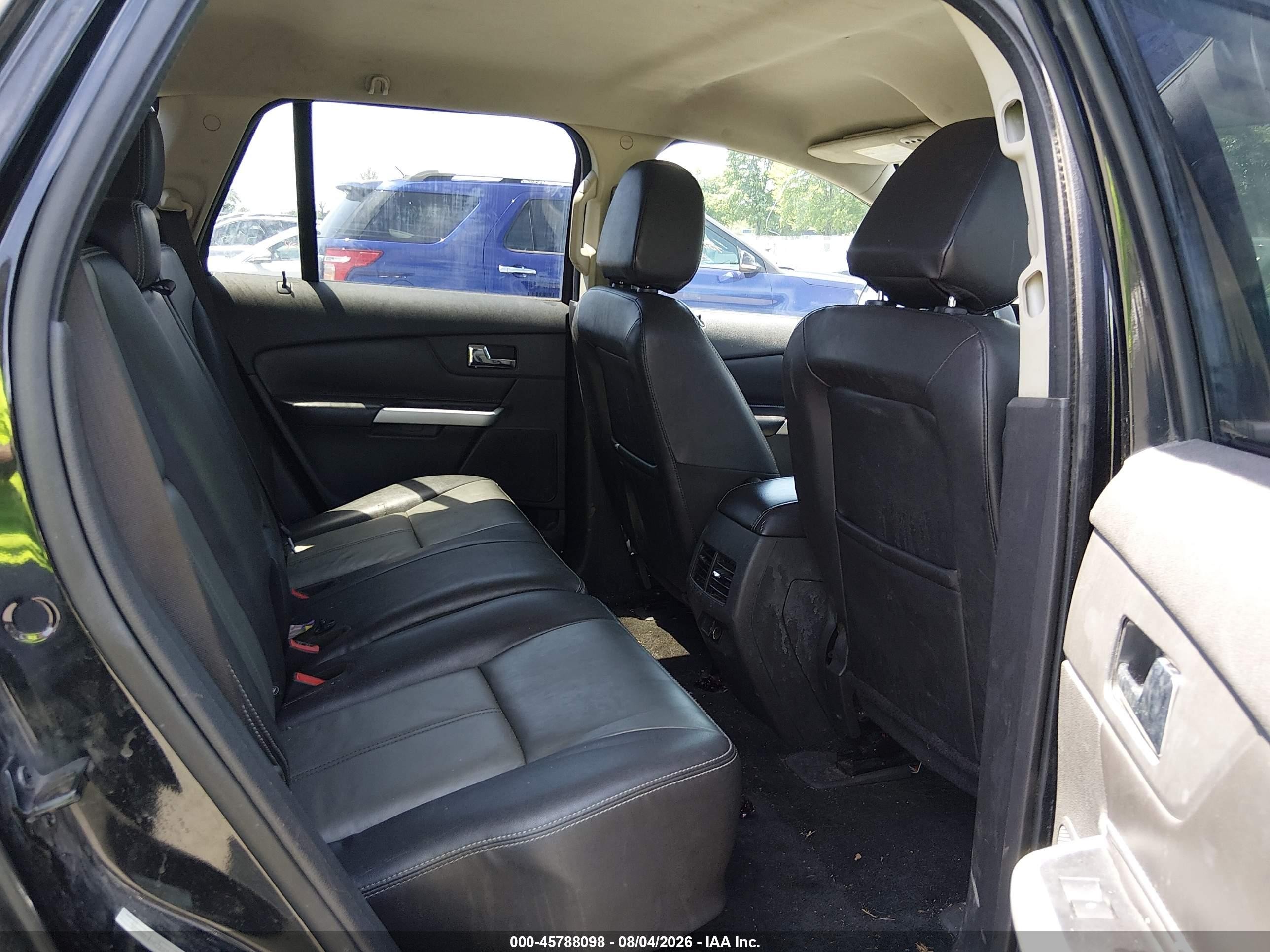 2014 Ford Edge Sport Black vin: 2FMDK4AK7EBB27204