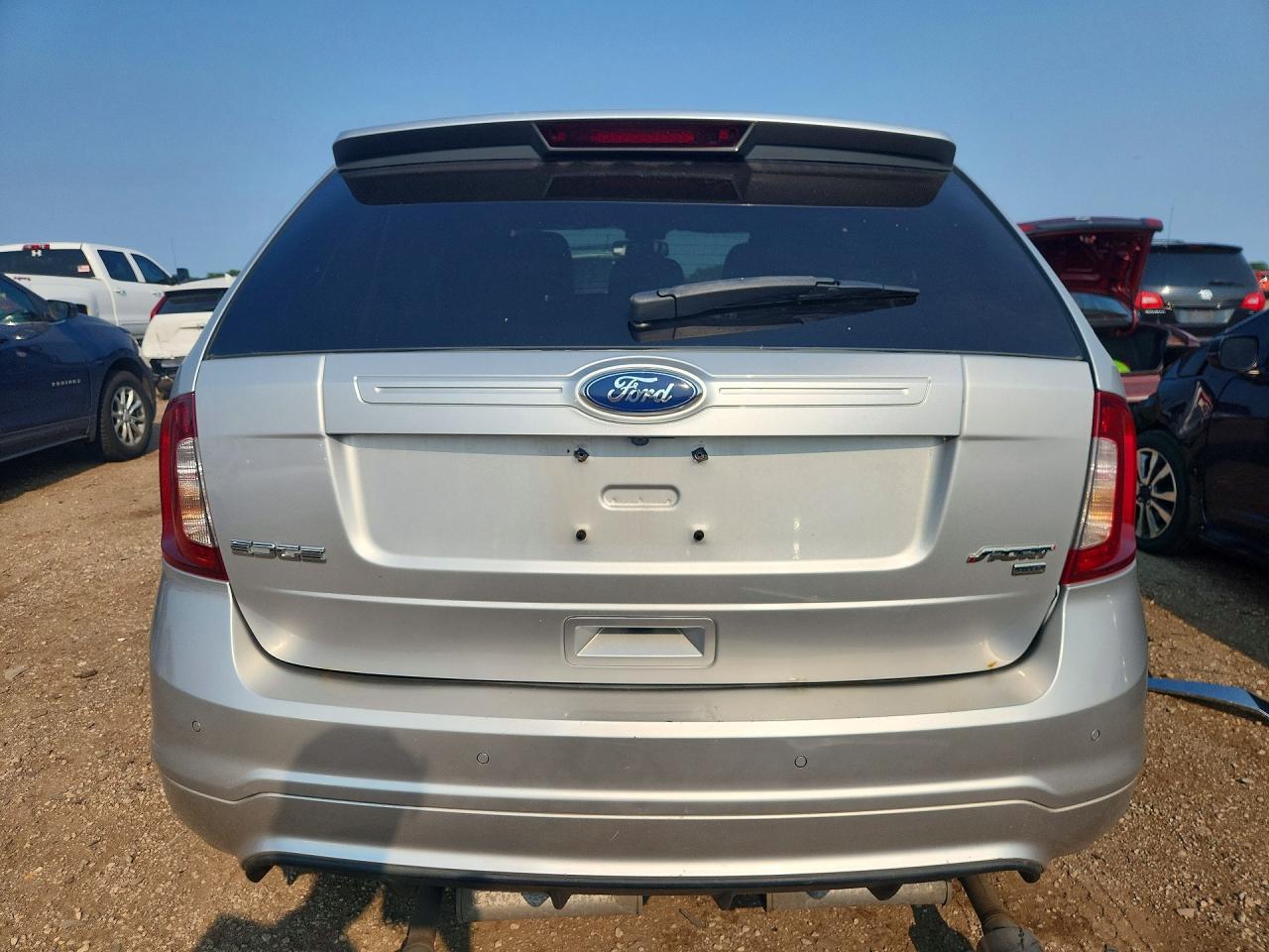 2011 Ford Edge Sport Silver vin: 2FMDK4AK8BBB64113