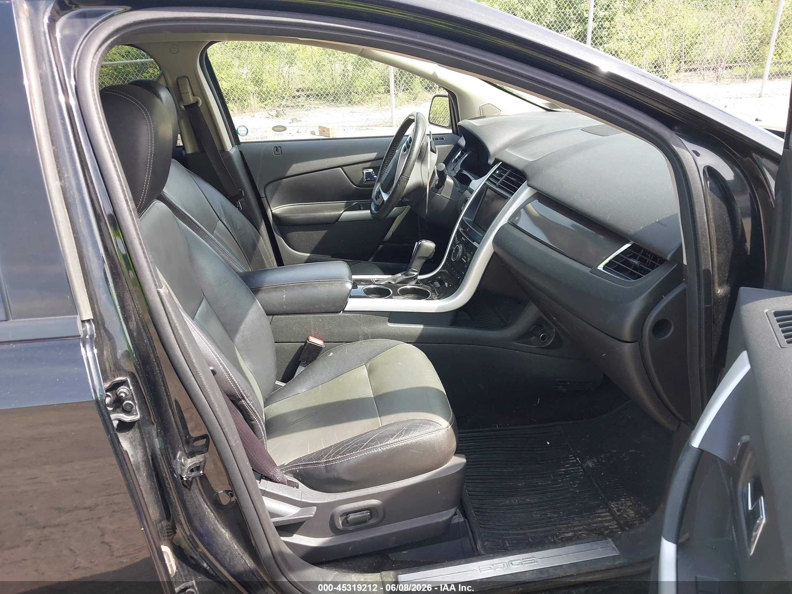 2013 Ford Edge Sport Black vin: 2FMDK4AK8DBA15526