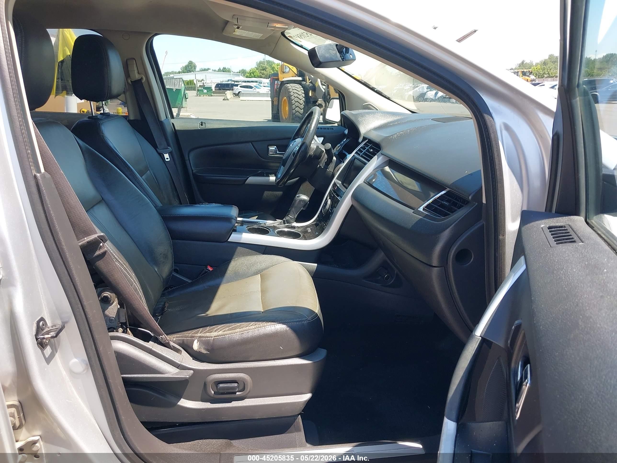 2013 Ford Edge Sport Silver vin: 2FMDK4AK8DBA65360