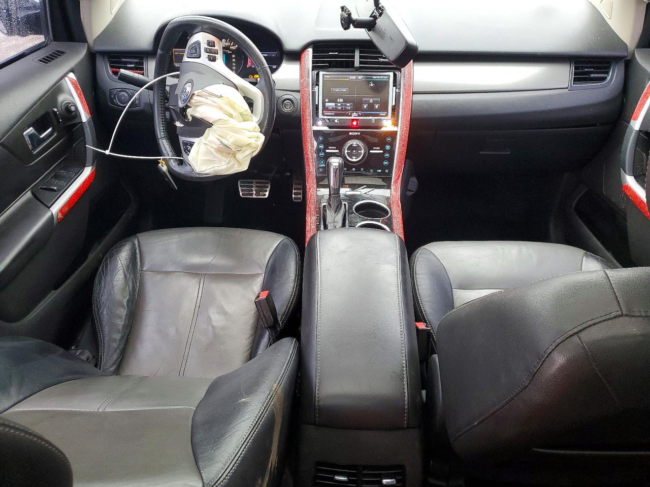2013 Ford Edge Sport Black vin: 2FMDK4AK8DBA91084