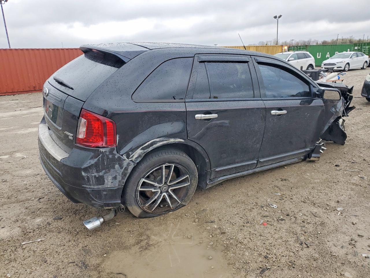 2013 Ford Edge Sport Black vin: 2FMDK4AK8DBA91084