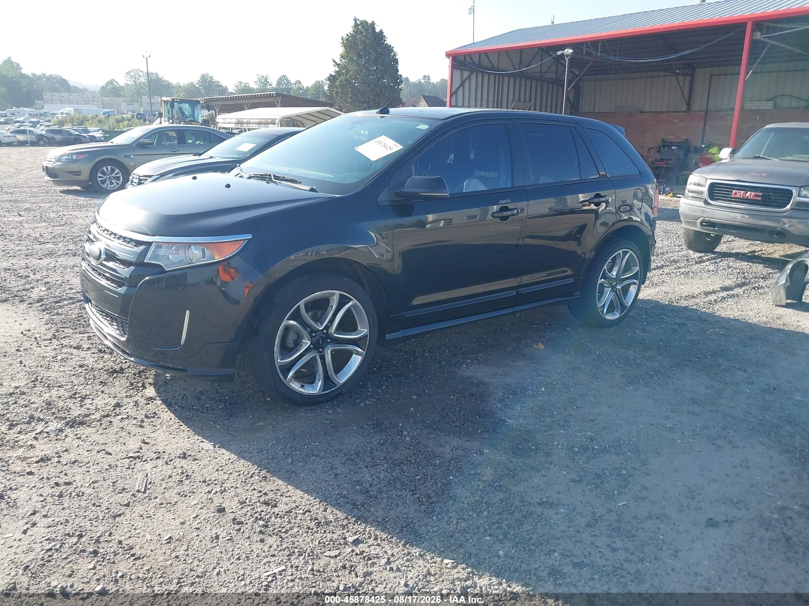 2013 Ford Edge Sport Black vin: 2FMDK4AK8DBC11112
