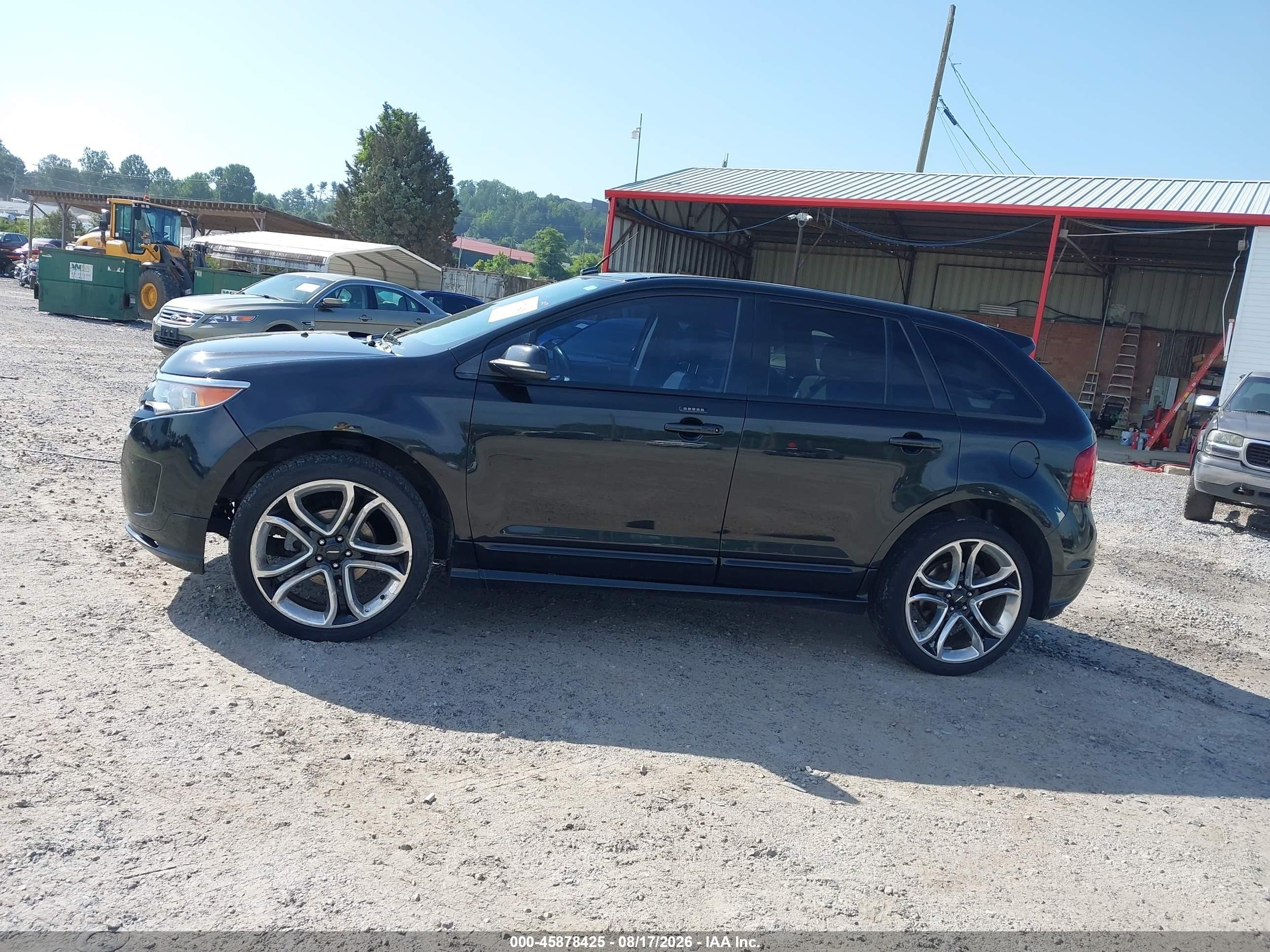 2013 Ford Edge Sport Black vin: 2FMDK4AK8DBC11112