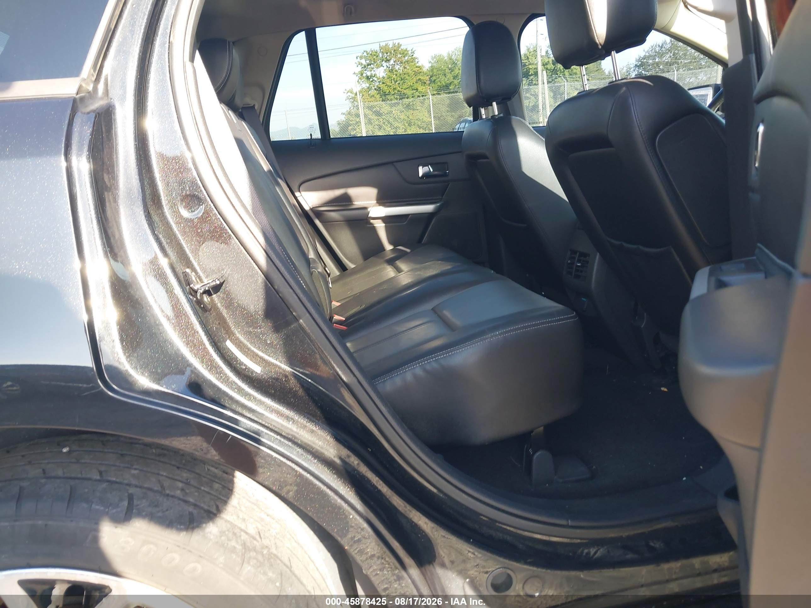 2013 Ford Edge Sport Black vin: 2FMDK4AK8DBC11112