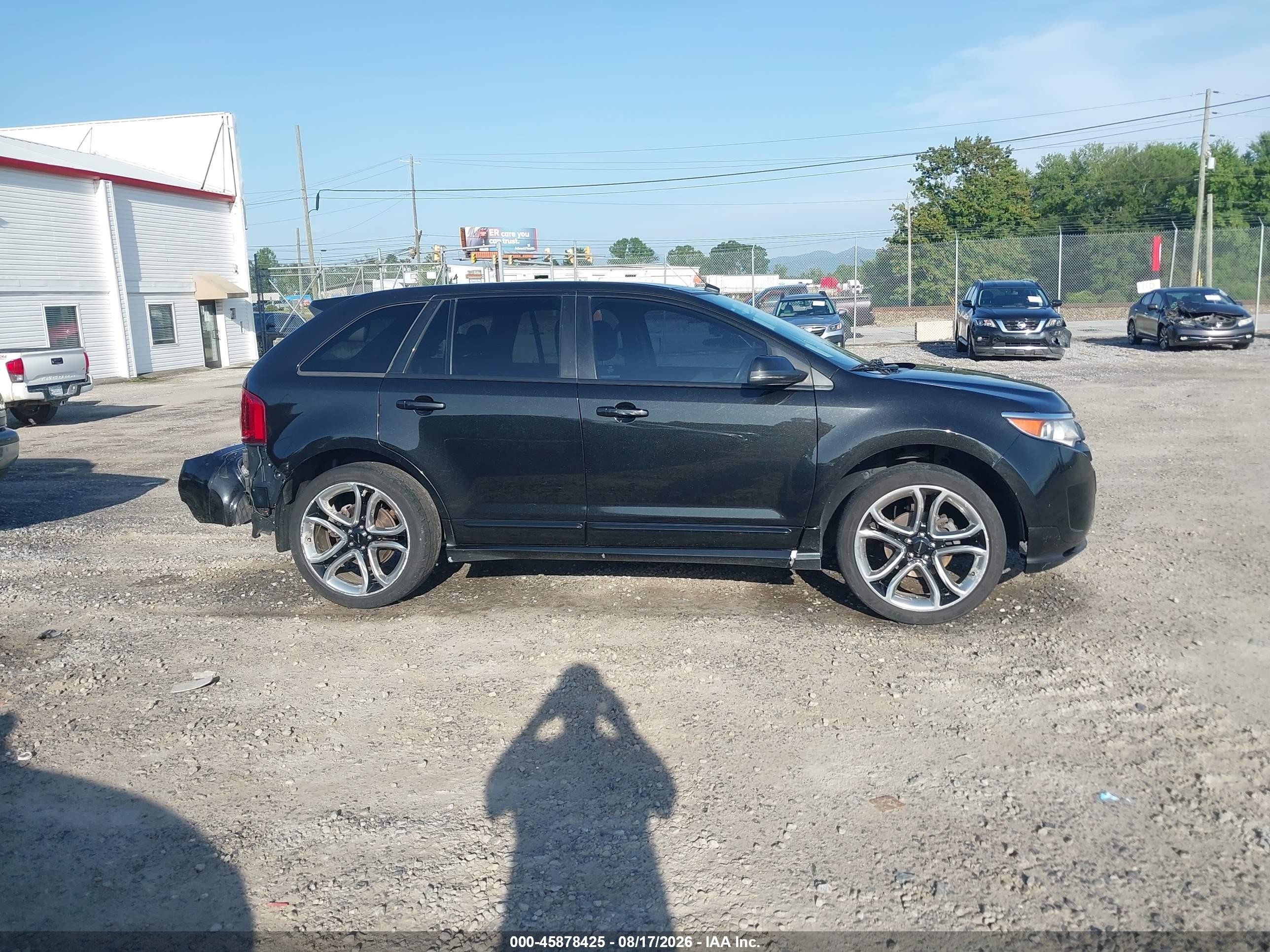 2013 Ford Edge Sport Black vin: 2FMDK4AK8DBC11112
