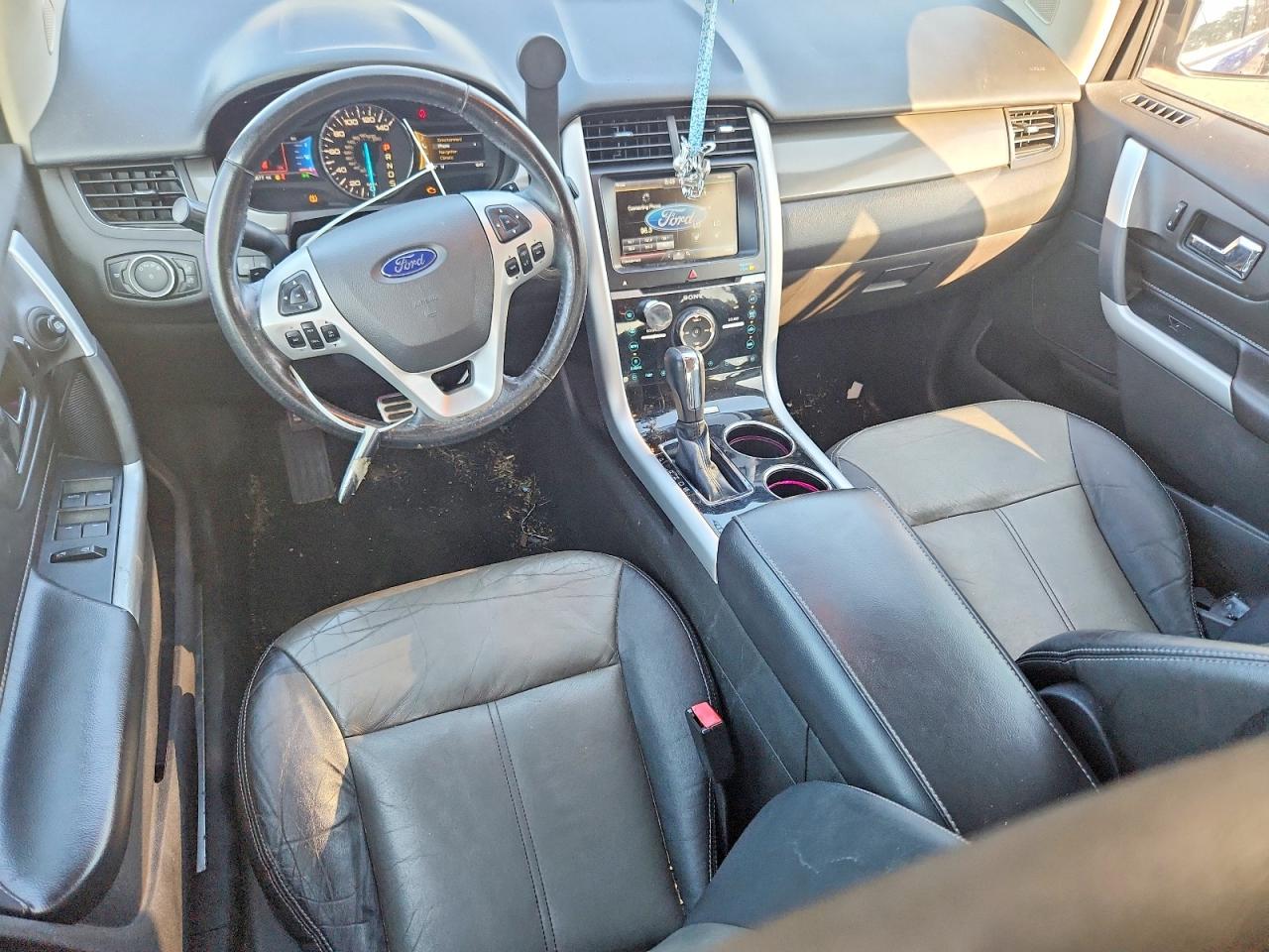 2013 Ford Edge Sport Blue vin: 2FMDK4AK8DBC16584