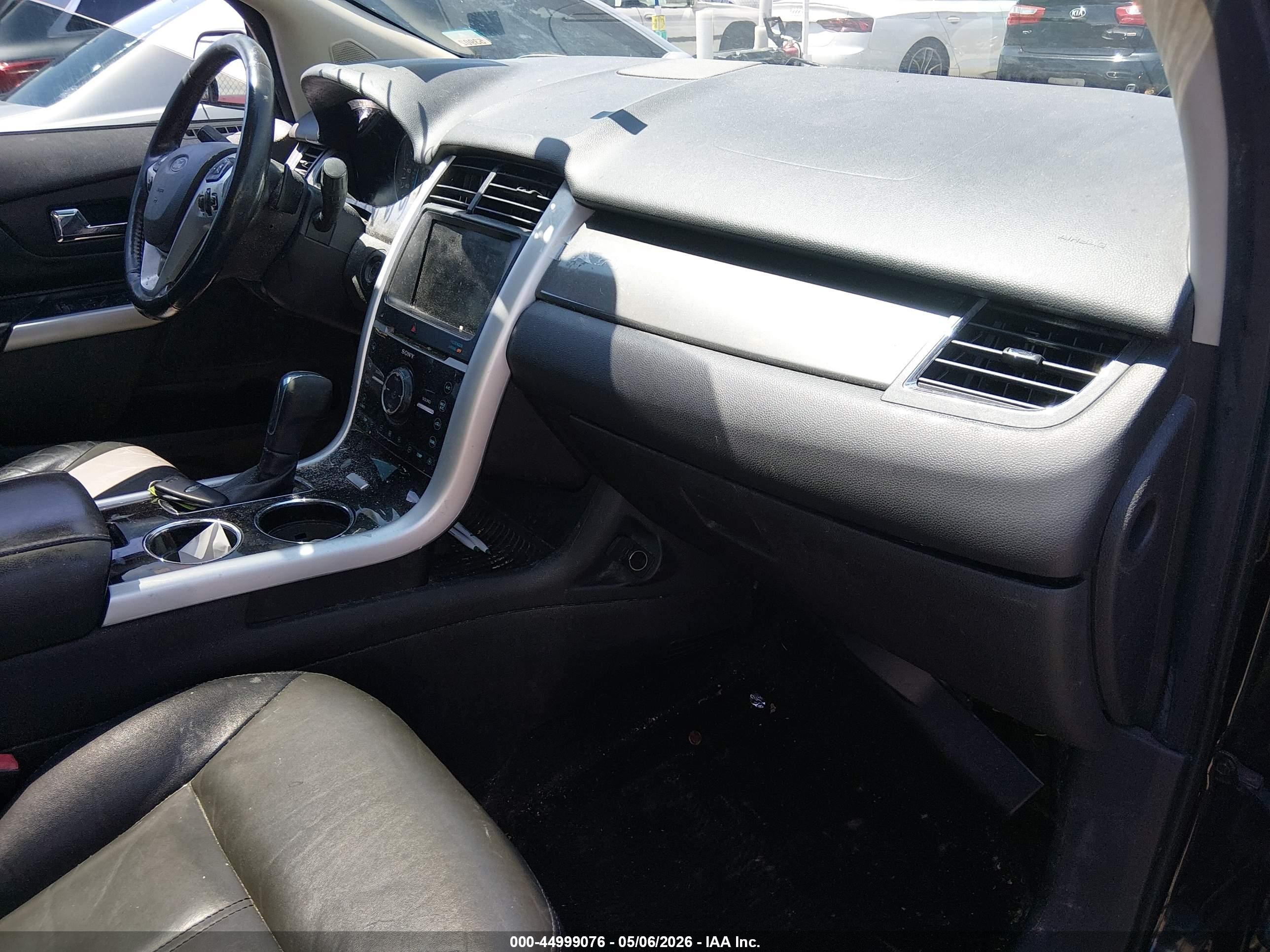 2013 Ford Edge Sport Black vin: 2FMDK4AK8DBE06711