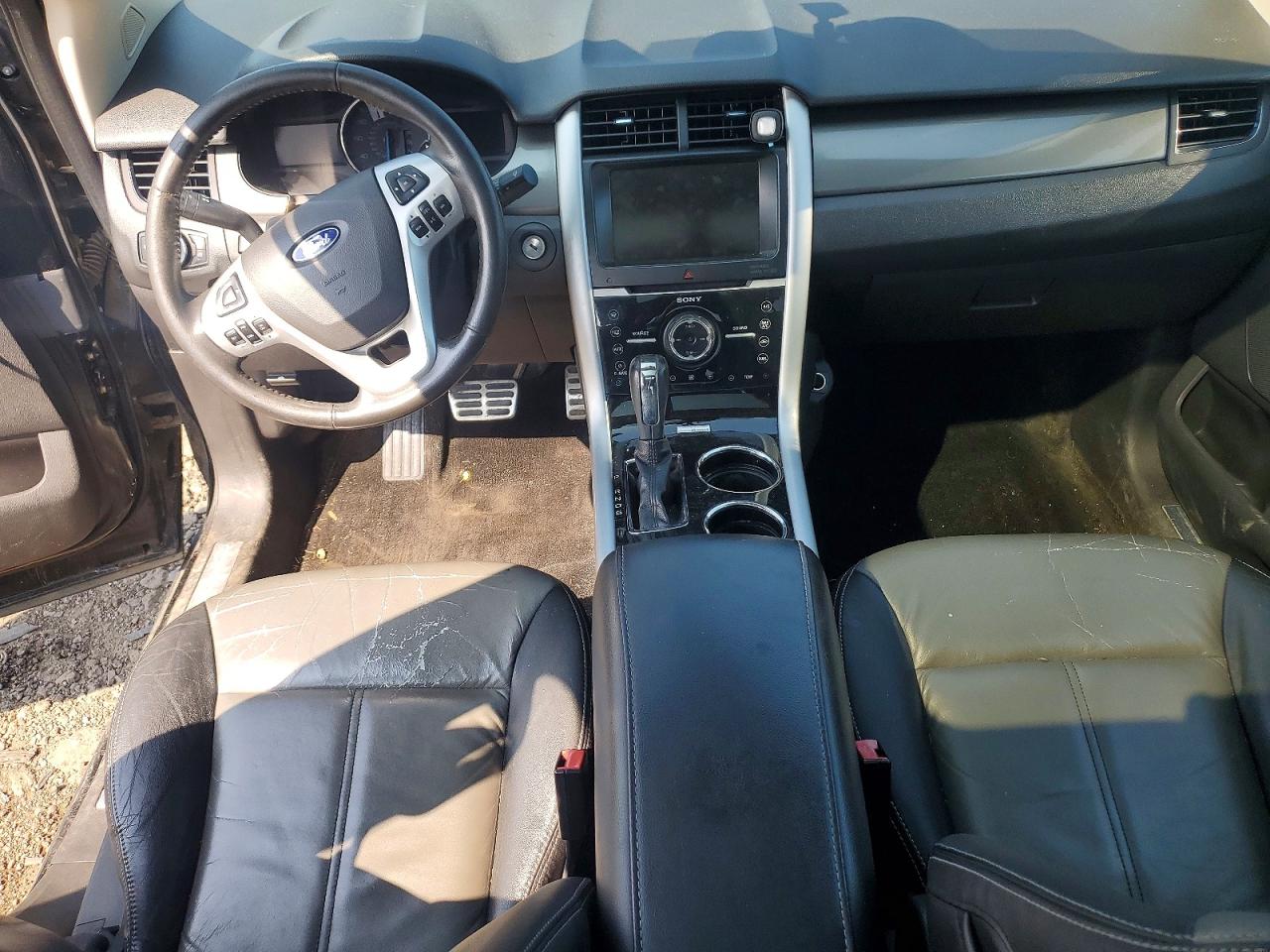 2014 Ford Edge Sport Black vin: 2FMDK4AK8EBB31942