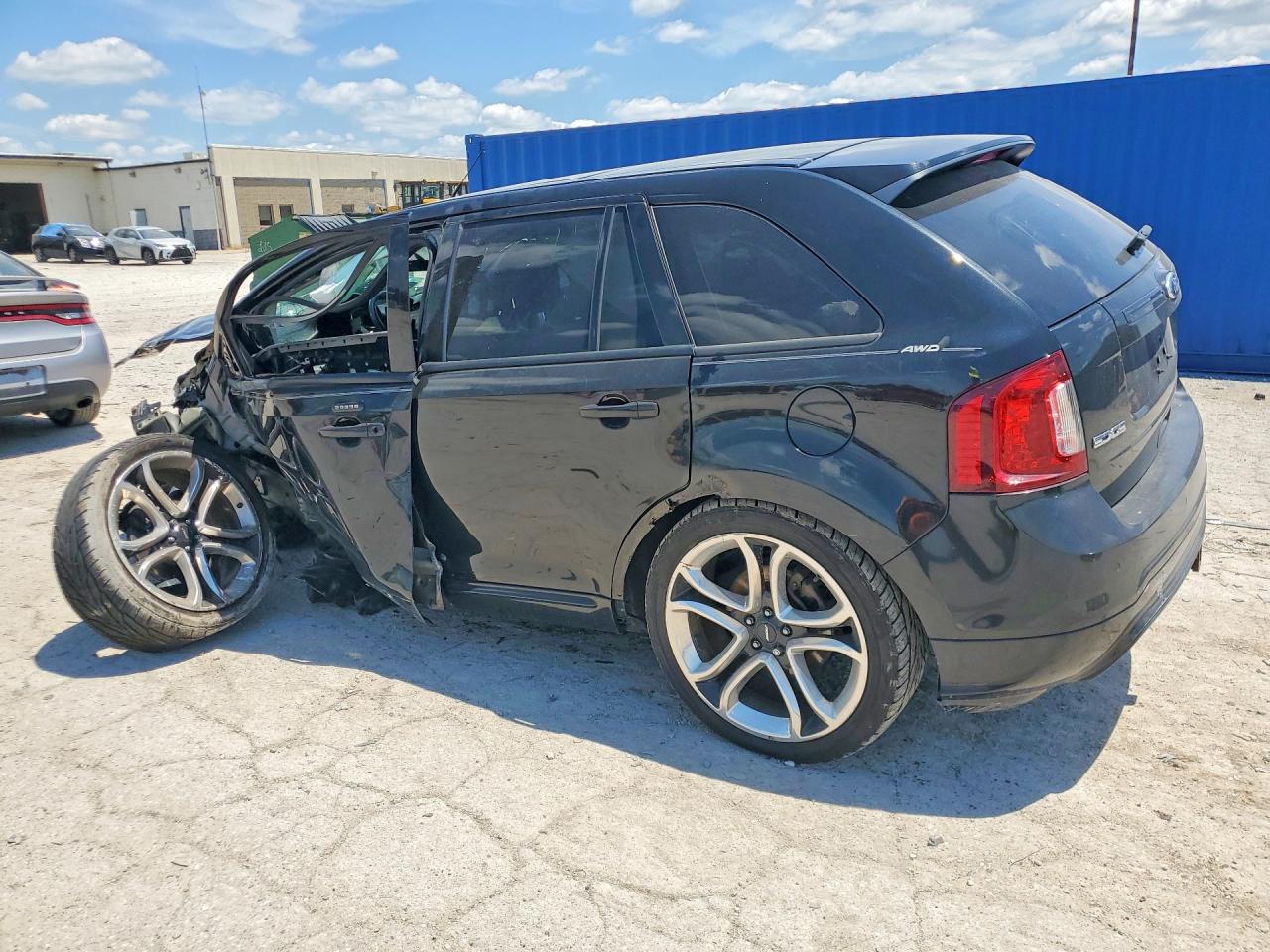 2012 Ford Edge Sport Charcoal vin: 2FMDK4AK9CBA57301