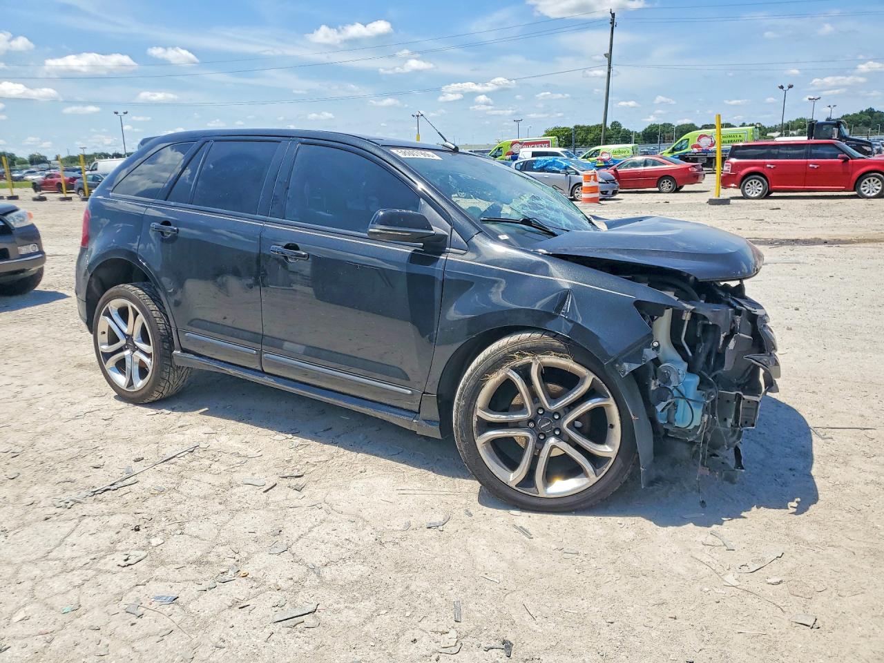 2012 Ford Edge Sport Charcoal vin: 2FMDK4AK9CBA57301