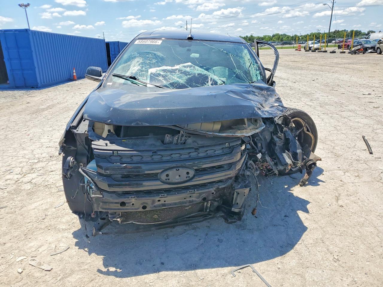 2012 Ford Edge Sport Charcoal vin: 2FMDK4AK9CBA57301