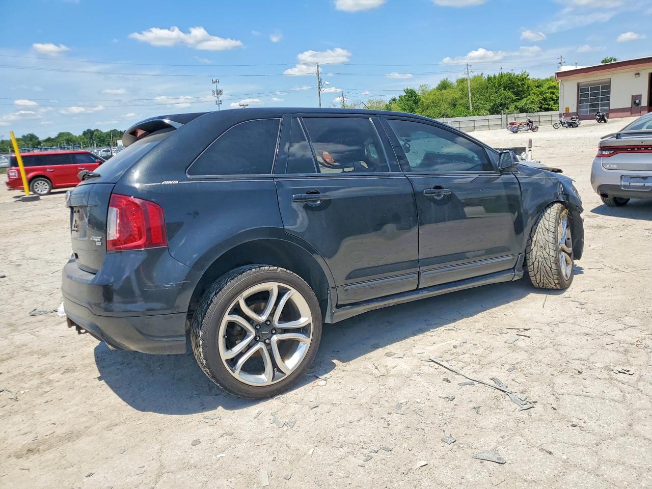 2012 Ford Edge Sport Charcoal vin: 2FMDK4AK9CBA57301