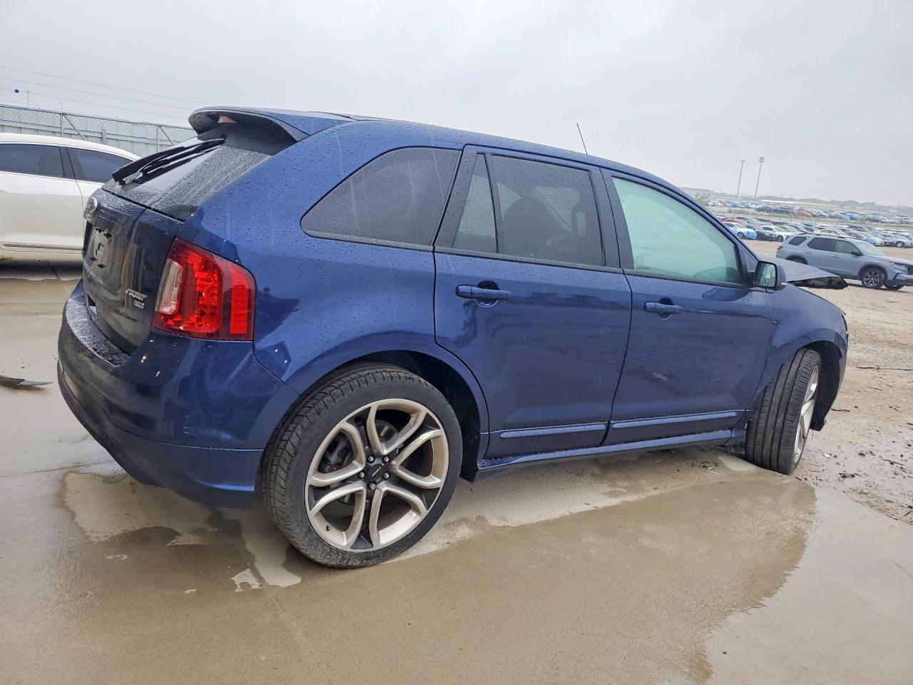 2012 Ford Edge Sport Blue vin: 2FMDK4AK9CBA63003