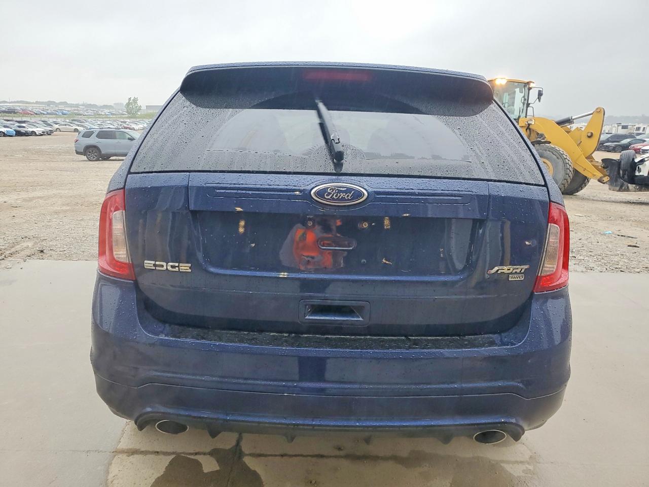 2012 Ford Edge Sport Blue vin: 2FMDK4AK9CBA63003