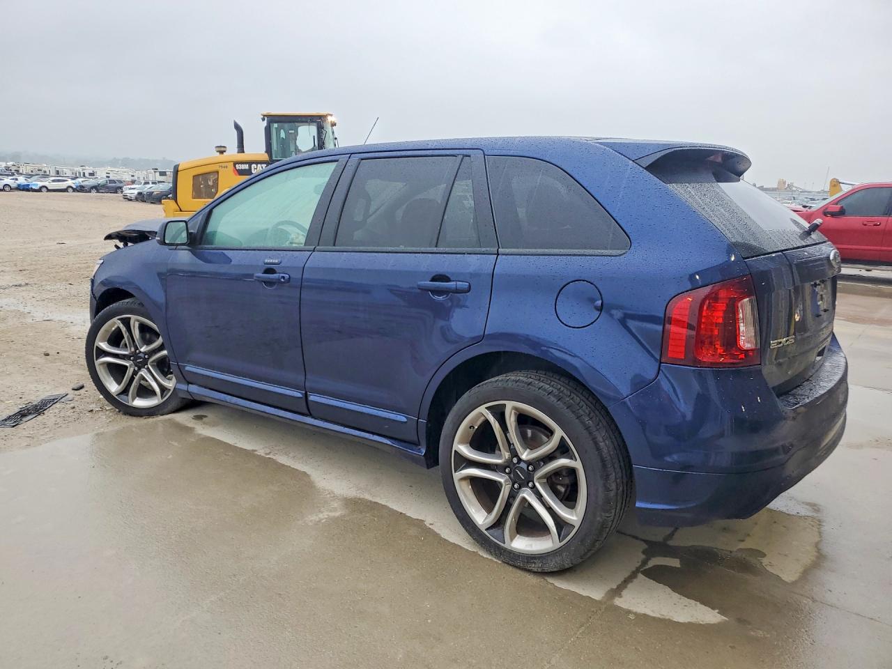 2012 Ford Edge Sport Blue vin: 2FMDK4AK9CBA63003