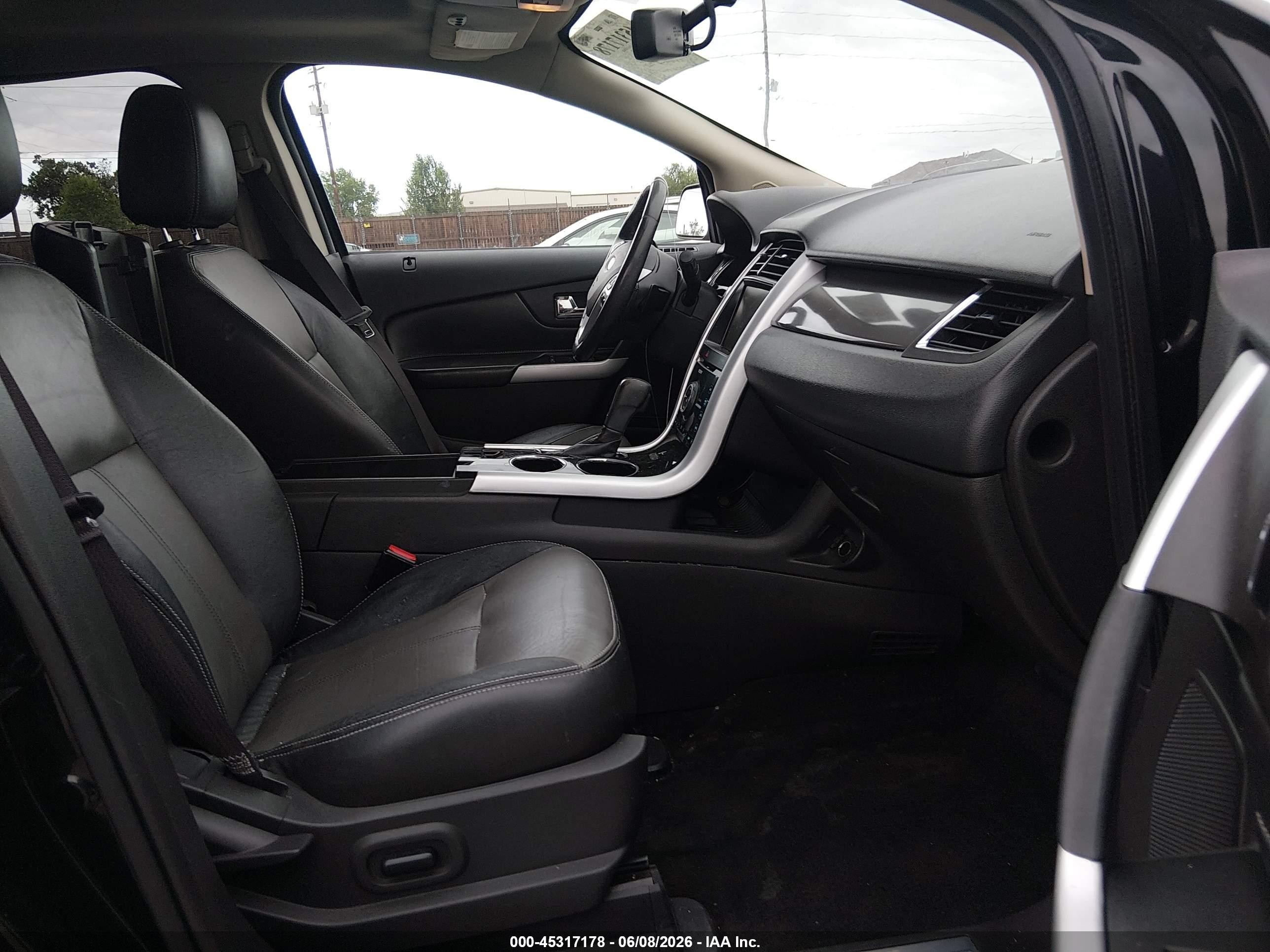 2013 Ford Edge Sport Black vin: 2FMDK4AK9DBA40547