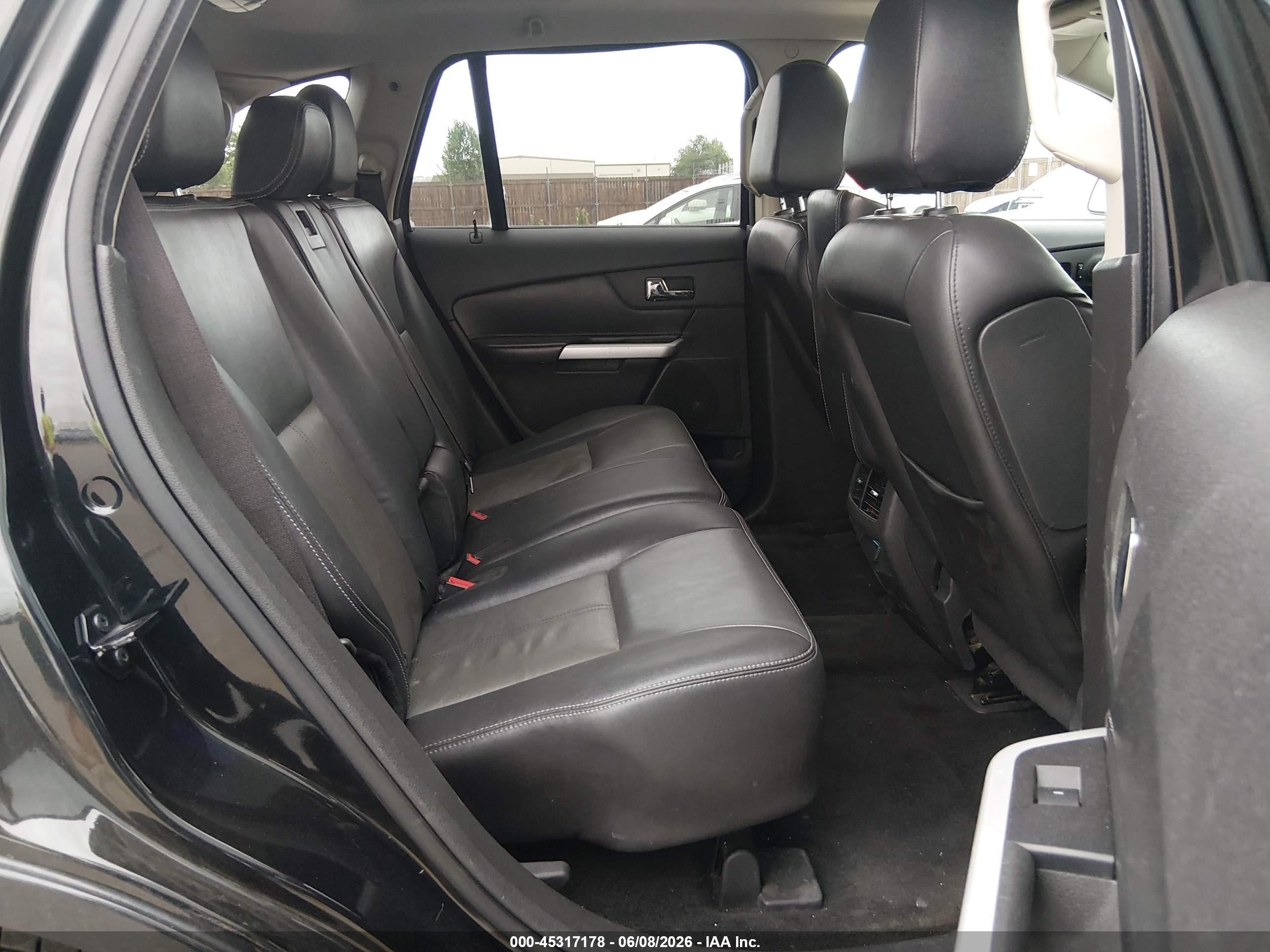 2013 Ford Edge Sport Black vin: 2FMDK4AK9DBA40547