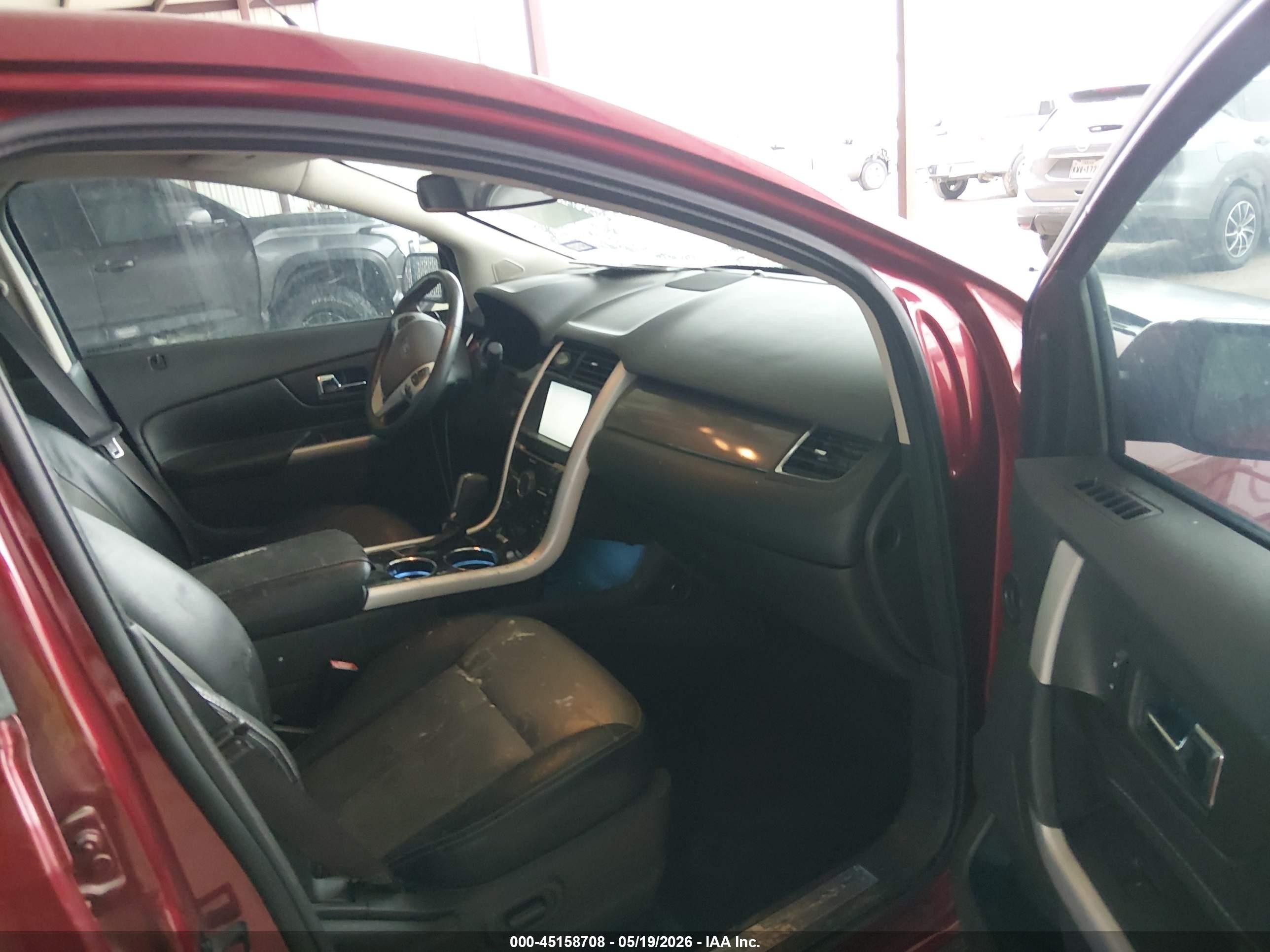 2013 Ford Edge Sport Красный vin: 2FMDK4AK9DBE36512