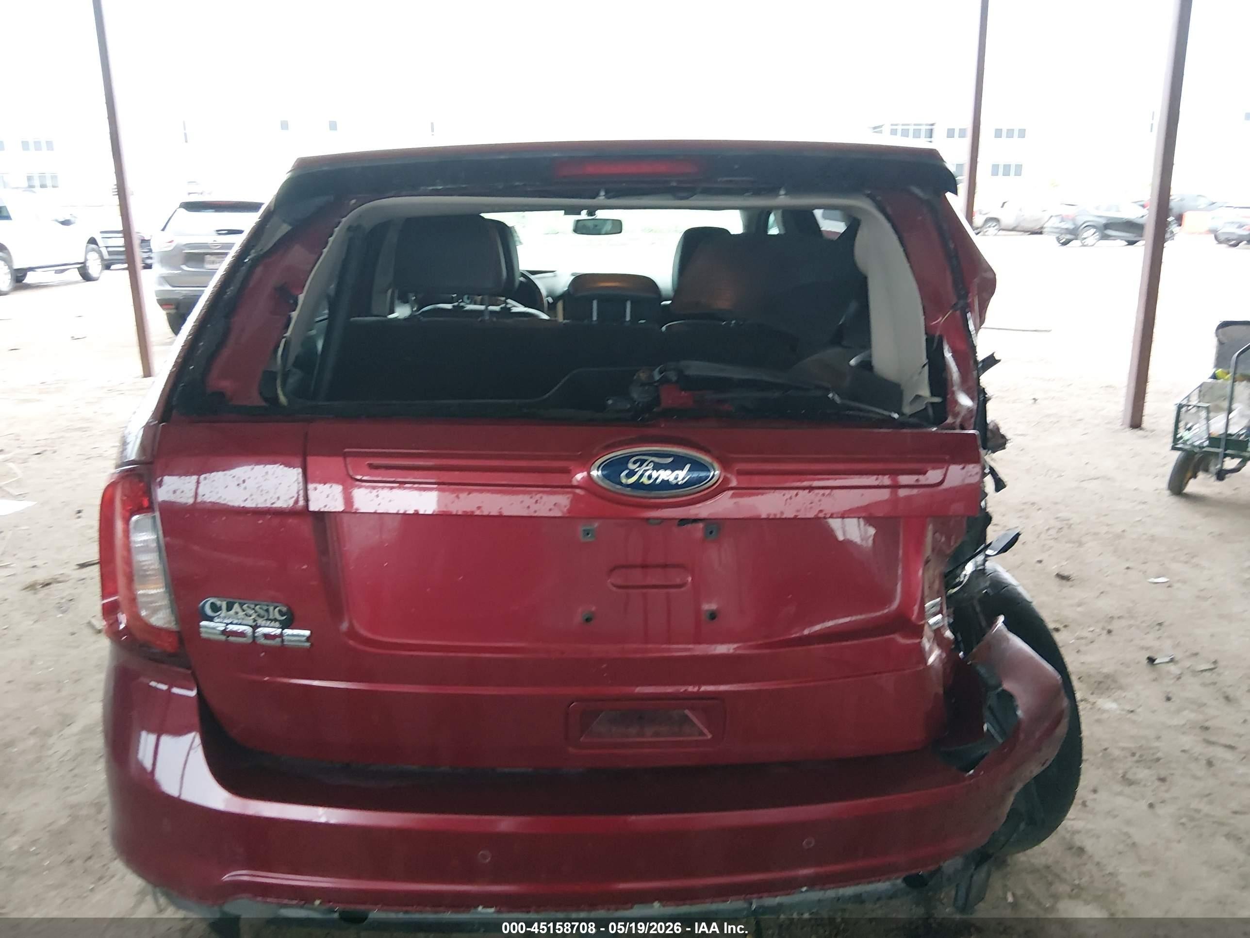 2013 Ford Edge Sport Красный vin: 2FMDK4AK9DBE36512