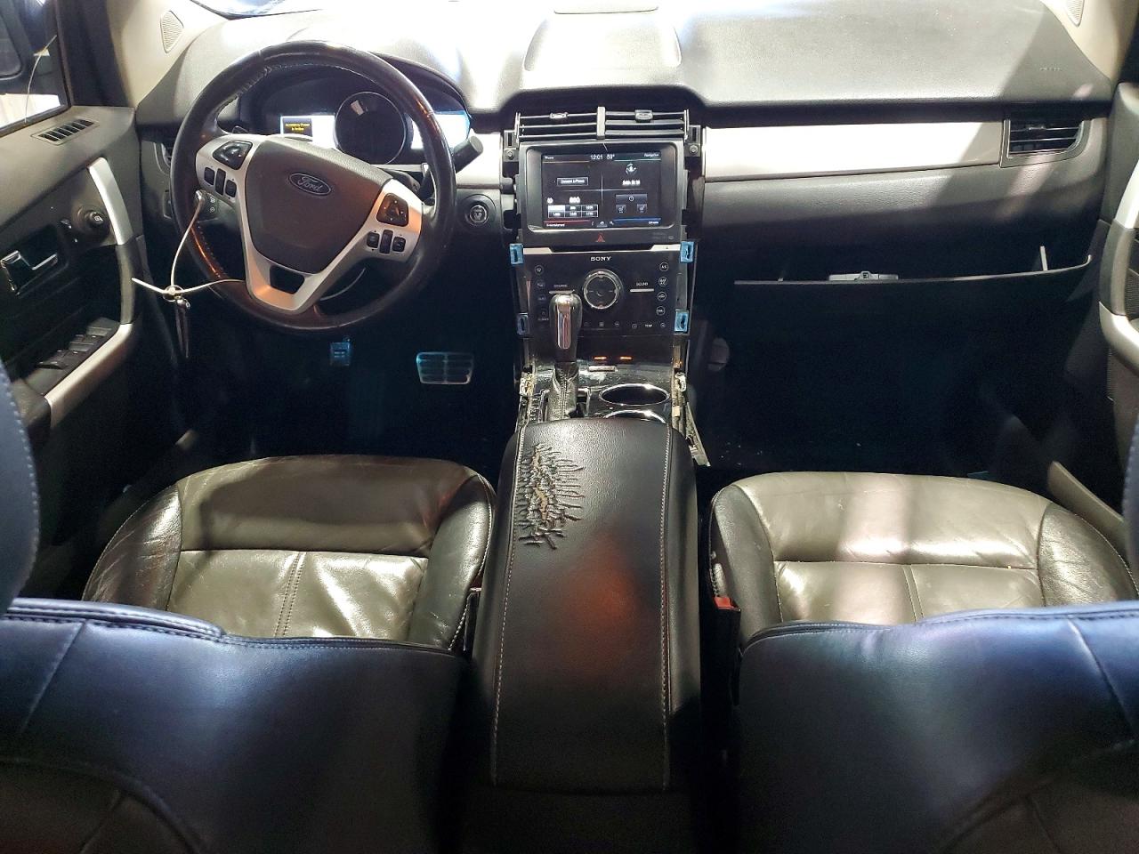 2011 Ford Edge Sport Blue vin: 2FMDK4AKXBBA32311