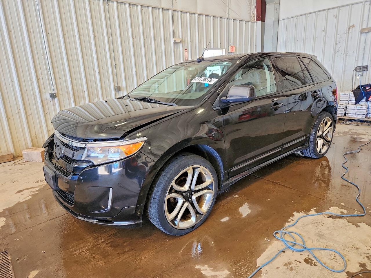 2011 Ford Edge Sport Black vin: 2FMDK4AKXBBA33197