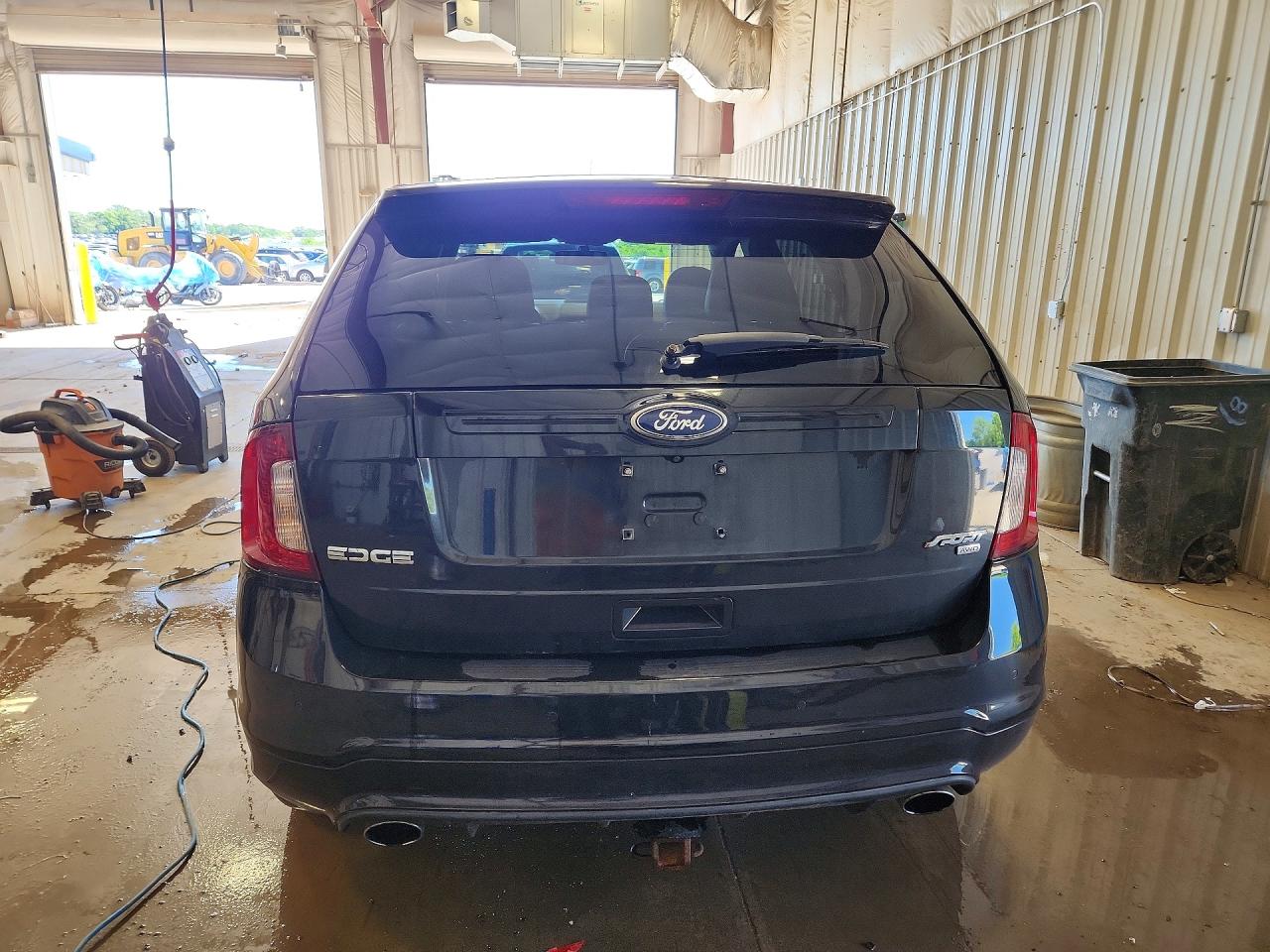 2011 Ford Edge Sport Black vin: 2FMDK4AKXBBA33197