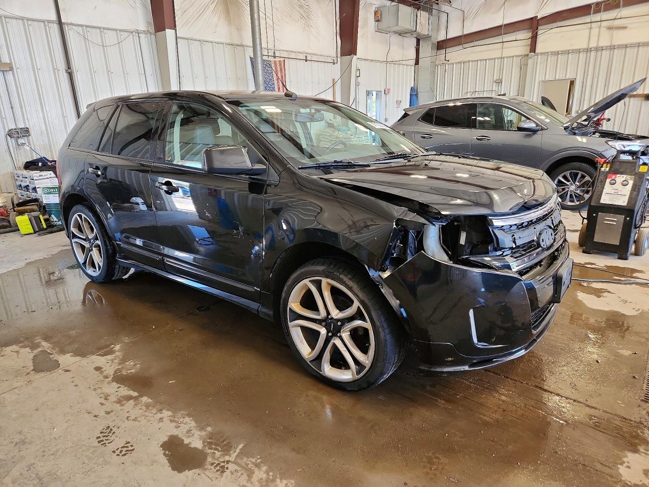 2011 Ford Edge Sport Black vin: 2FMDK4AKXBBA33197